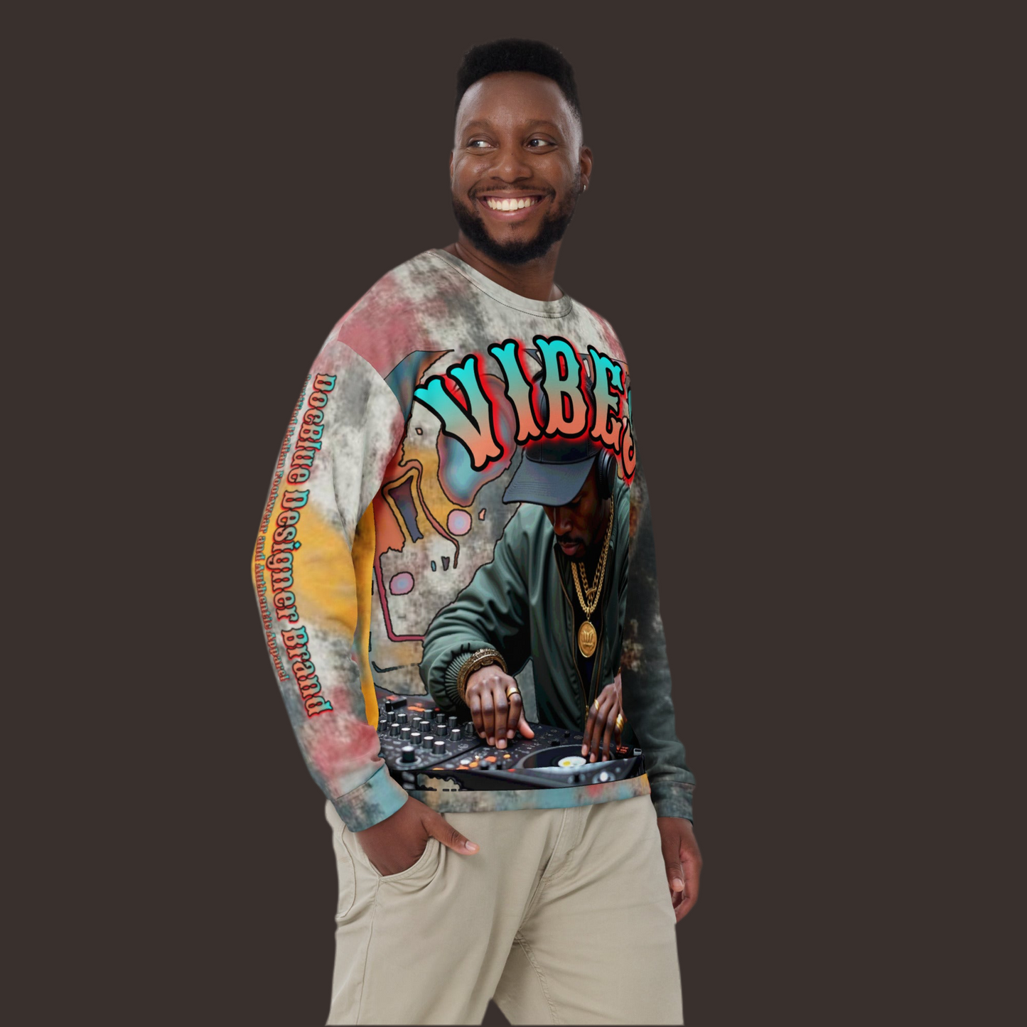 DDB Vibes Sweatshirt 011, by DocBlue Designer Brand