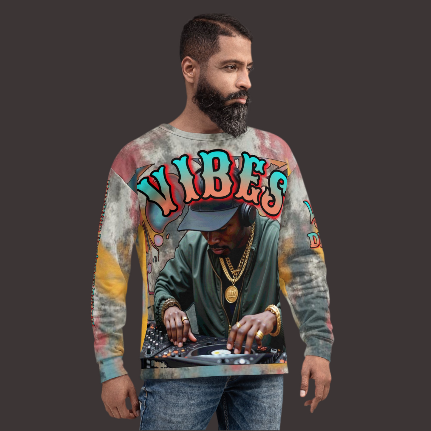 DDB Vibes Sweatshirt 011, by DocBlue Designer Brand