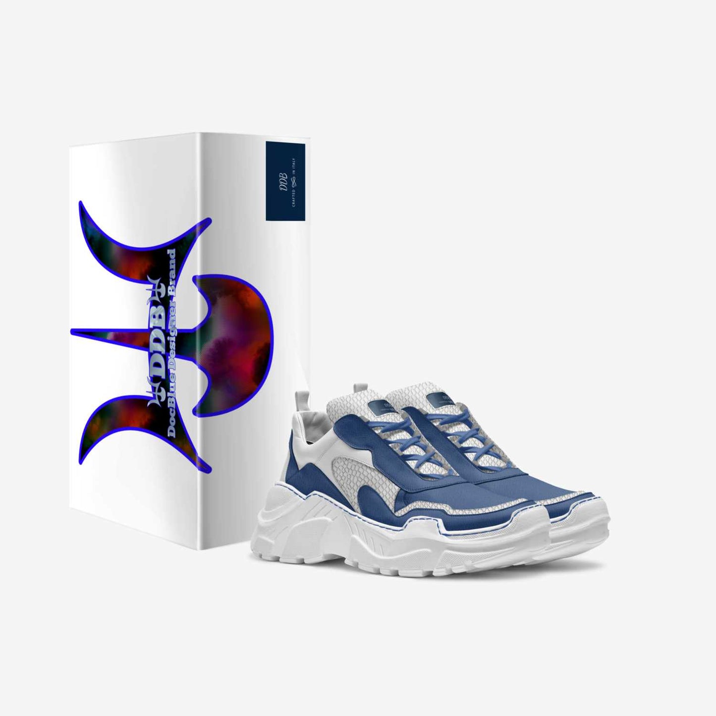 DDB Rivals Sports Sneaker 016 Limited Edition by, DocBlue Designer Brand