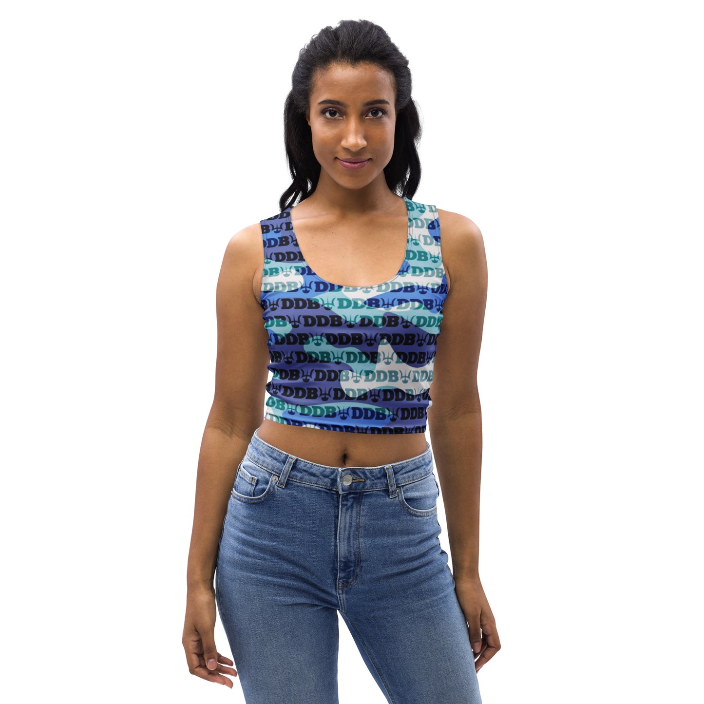 DDB Cammo Crop Top 010, by DocBlue Designer Brand