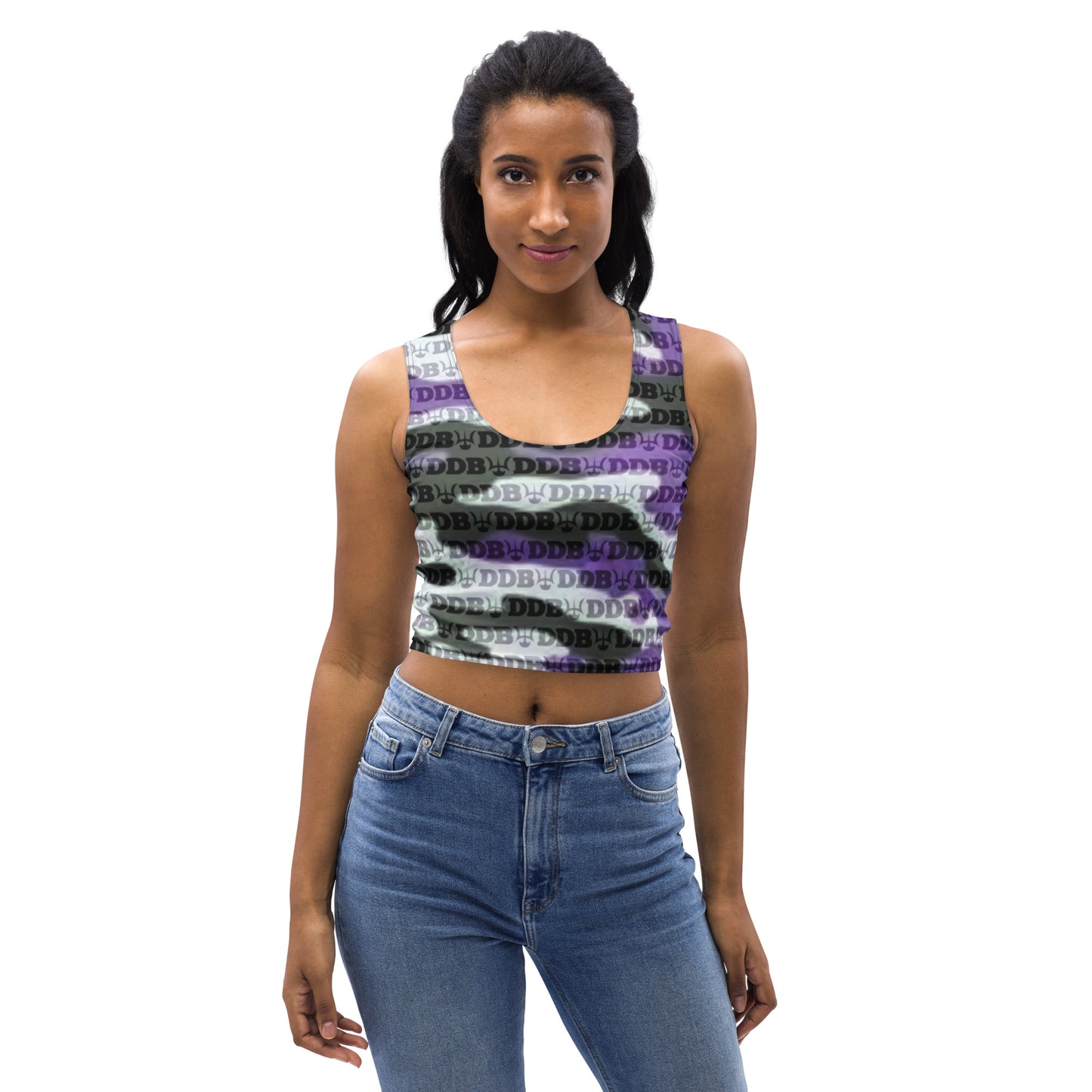 DDB Cammo Crop Top 013, by DocBlue Designer Brand