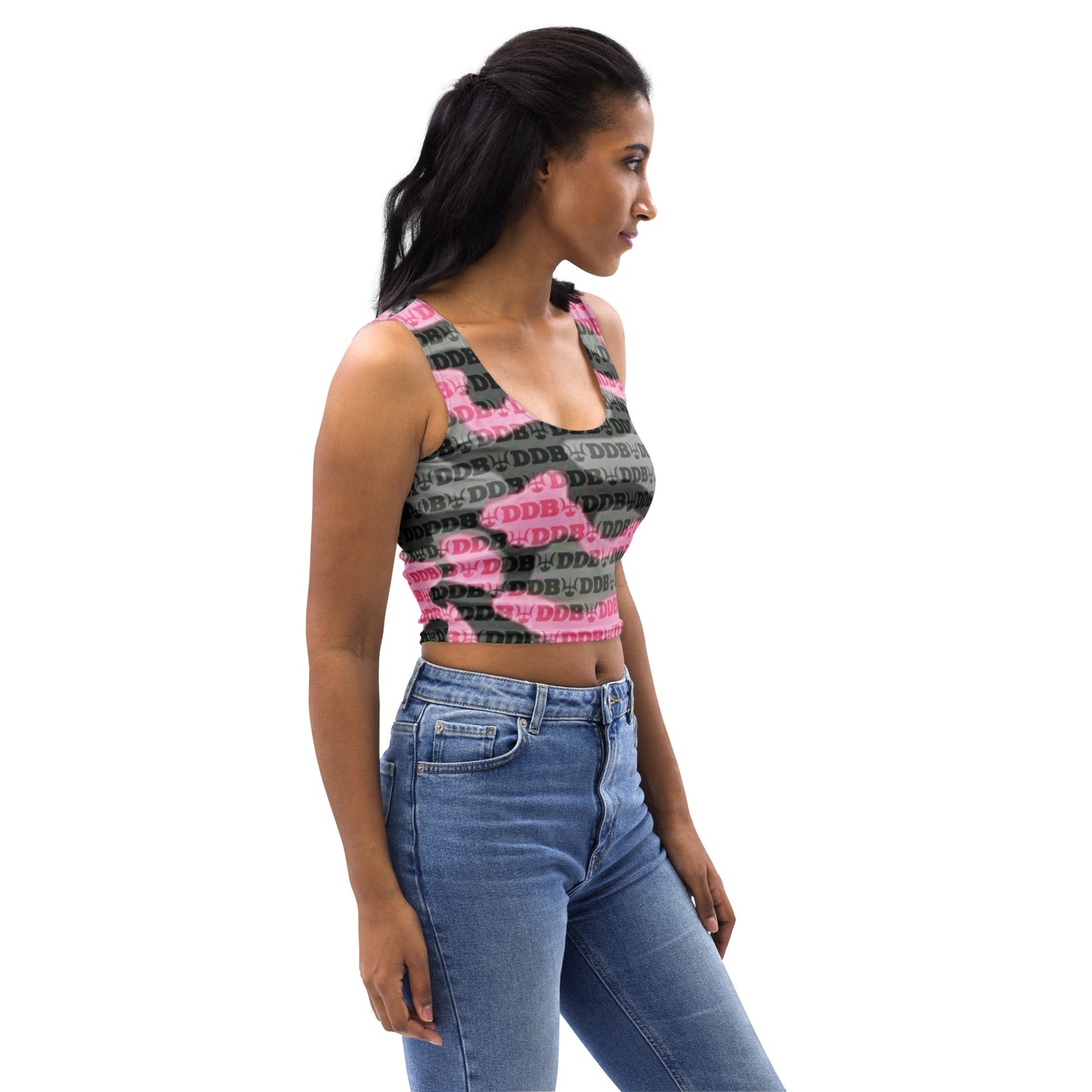 DDB Cammo Crop Top 012, by DocBlue Designer Brand