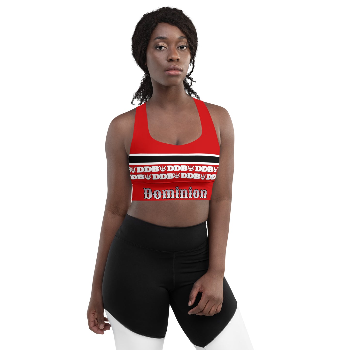 DDB Dominion Longline Sports Bra 010, by DocBlue Designer Brand