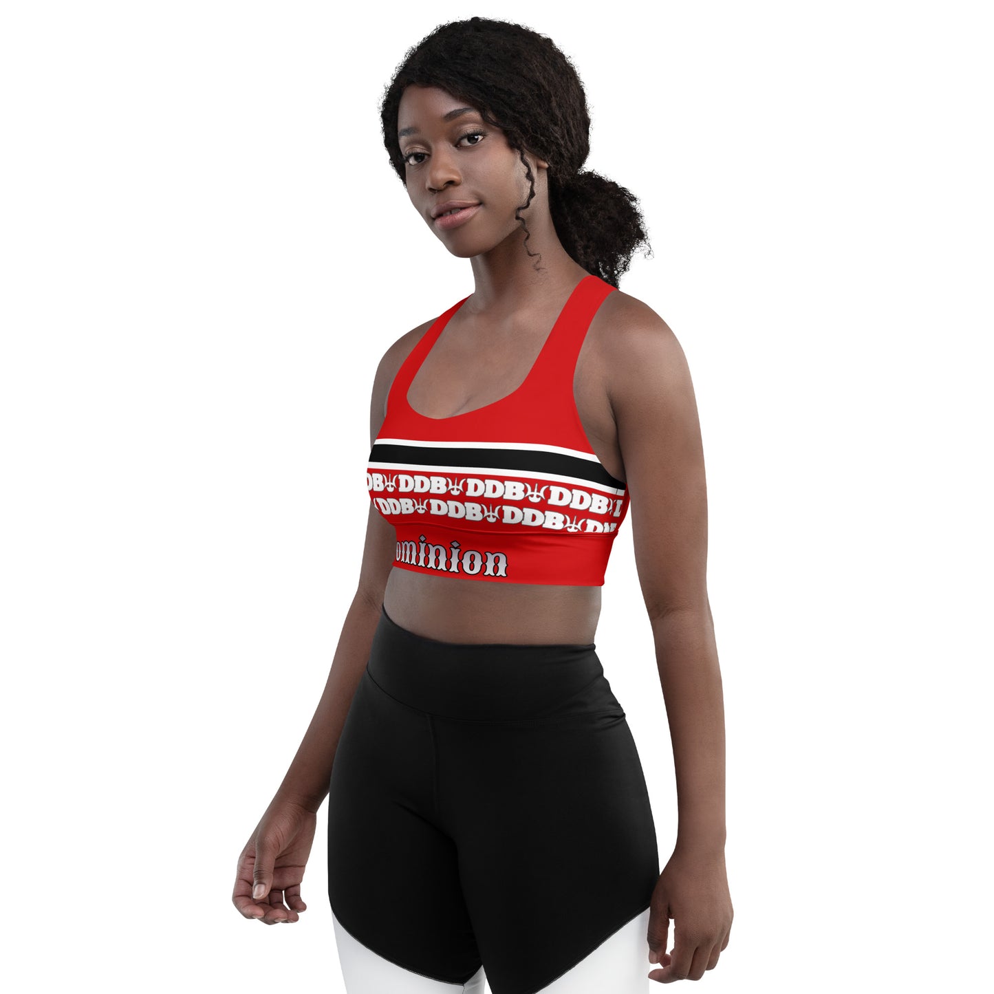 DDB Dominion Longline Sports Bra 010, by DocBlue Designer Brand