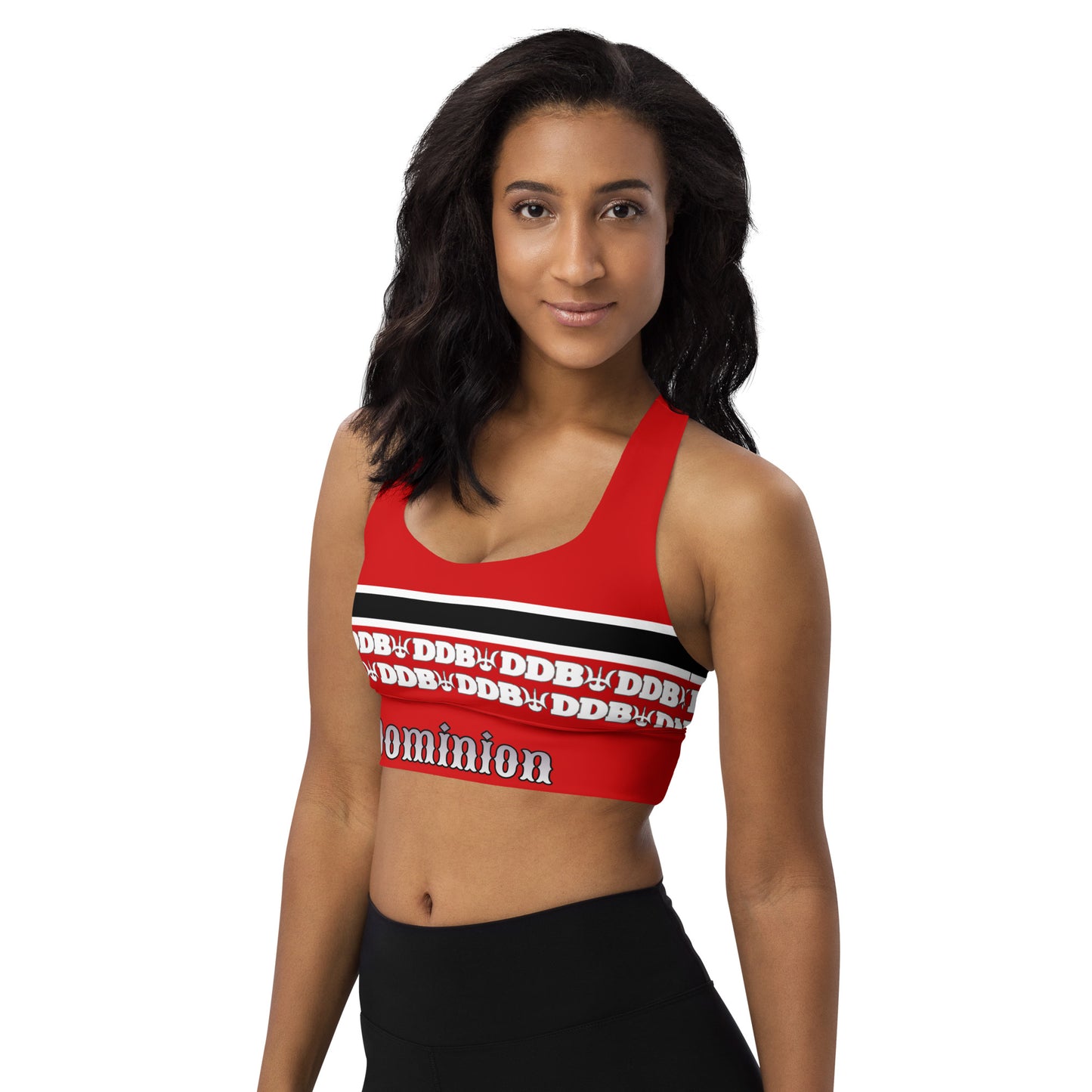 DDB Dominion Longline Sports Bra 010, by DocBlue Designer Brand