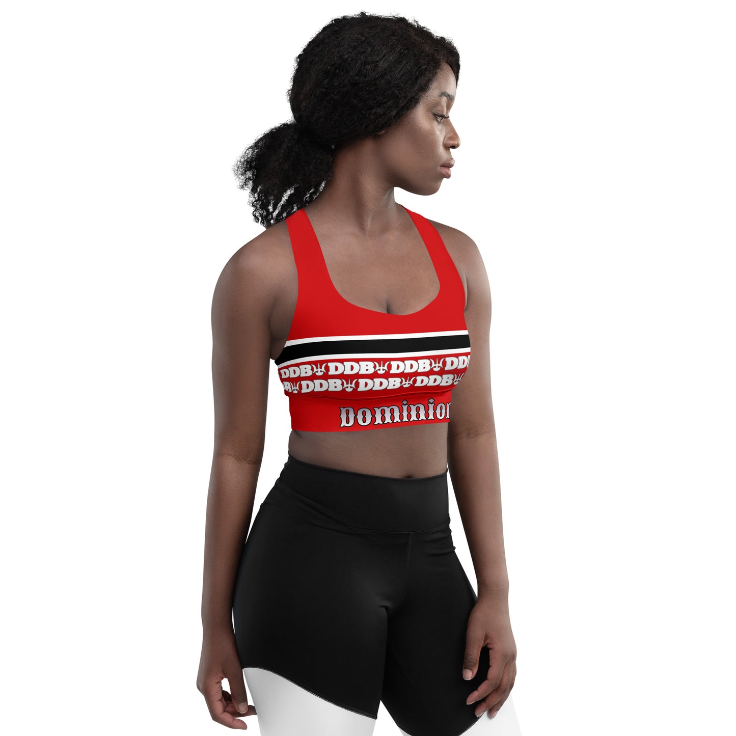 DDB Dominion Longline Sports Bra 010, by DocBlue Designer Brand