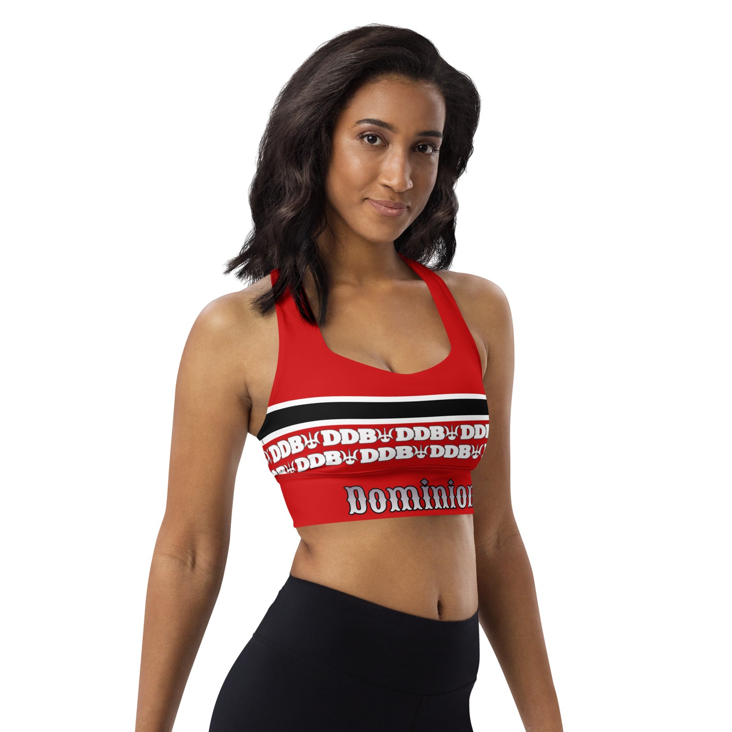 DDB Dominion Longline Sports Bra 010, by DocBlue Designer Brand