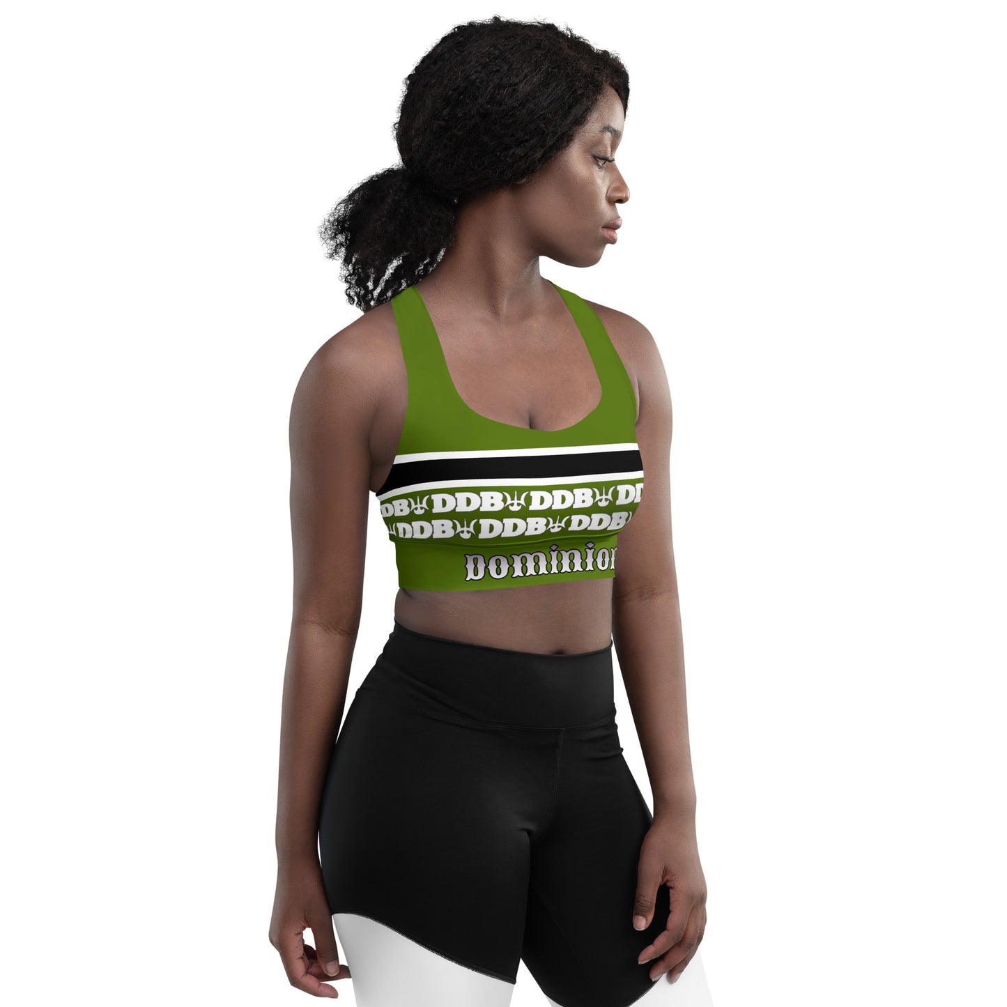 DDB Dominion Longline Sports Bra 012, by DocBlue Designer Brand