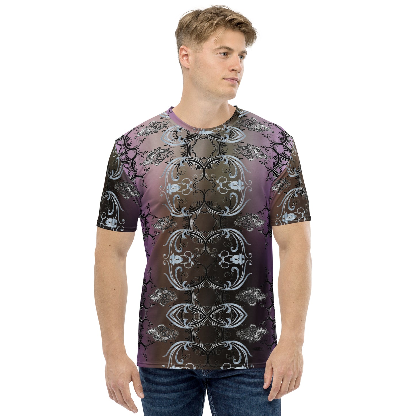 DDB Men's  King Pattern Tee 014, by DocBlue Designer Brand