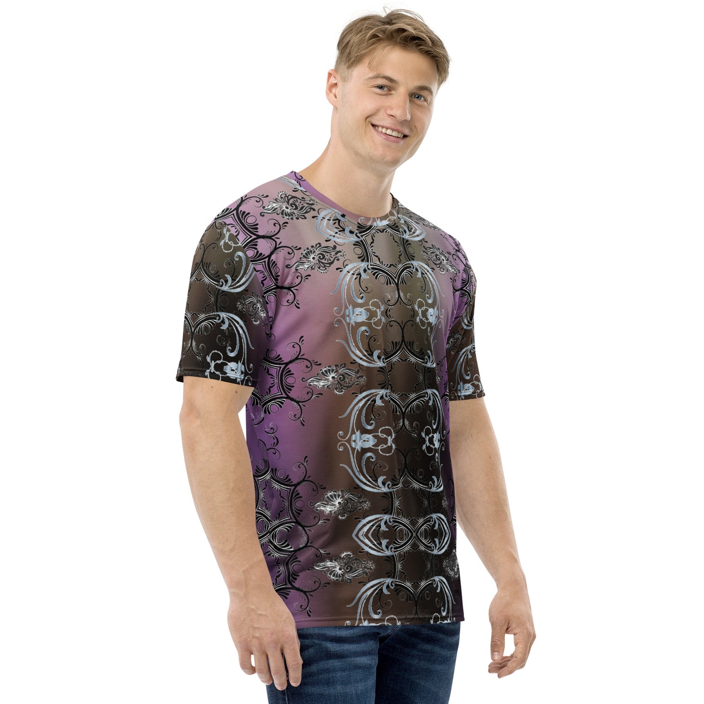 DDB Men's  King Pattern Tee 014, by DocBlue Designer Brand