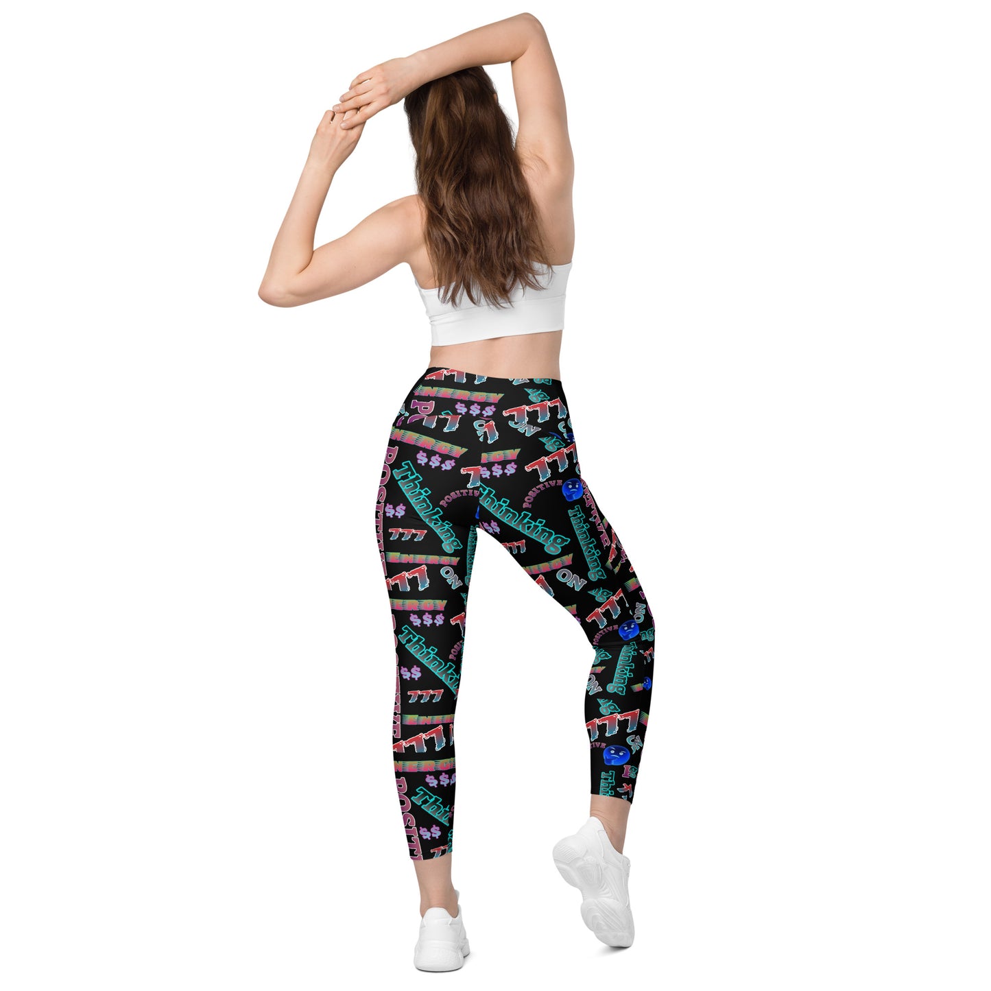 DDB Positive Energy Leggings with pockets 011, by DocBlue Designer Brand