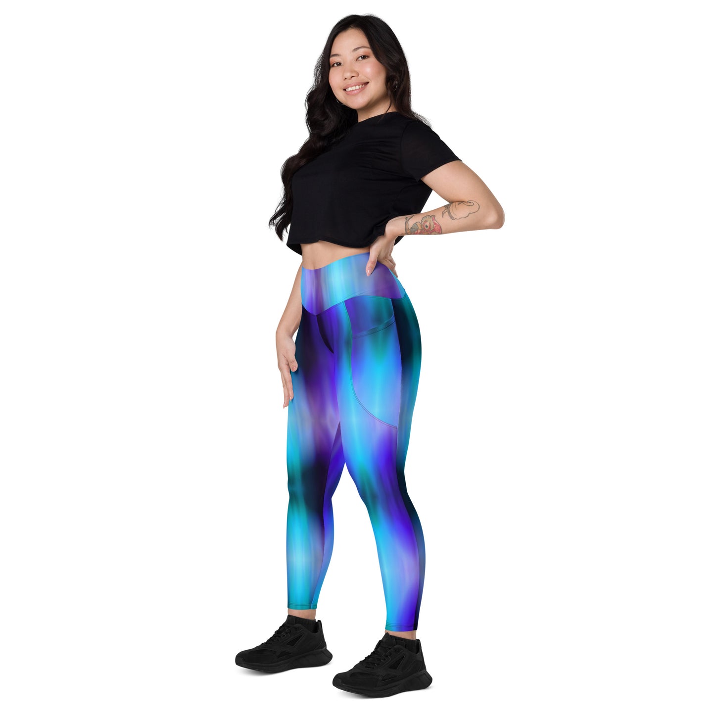 DDB Abstract Leggings w/ Pockets 010, by DocBlue Designer Brand