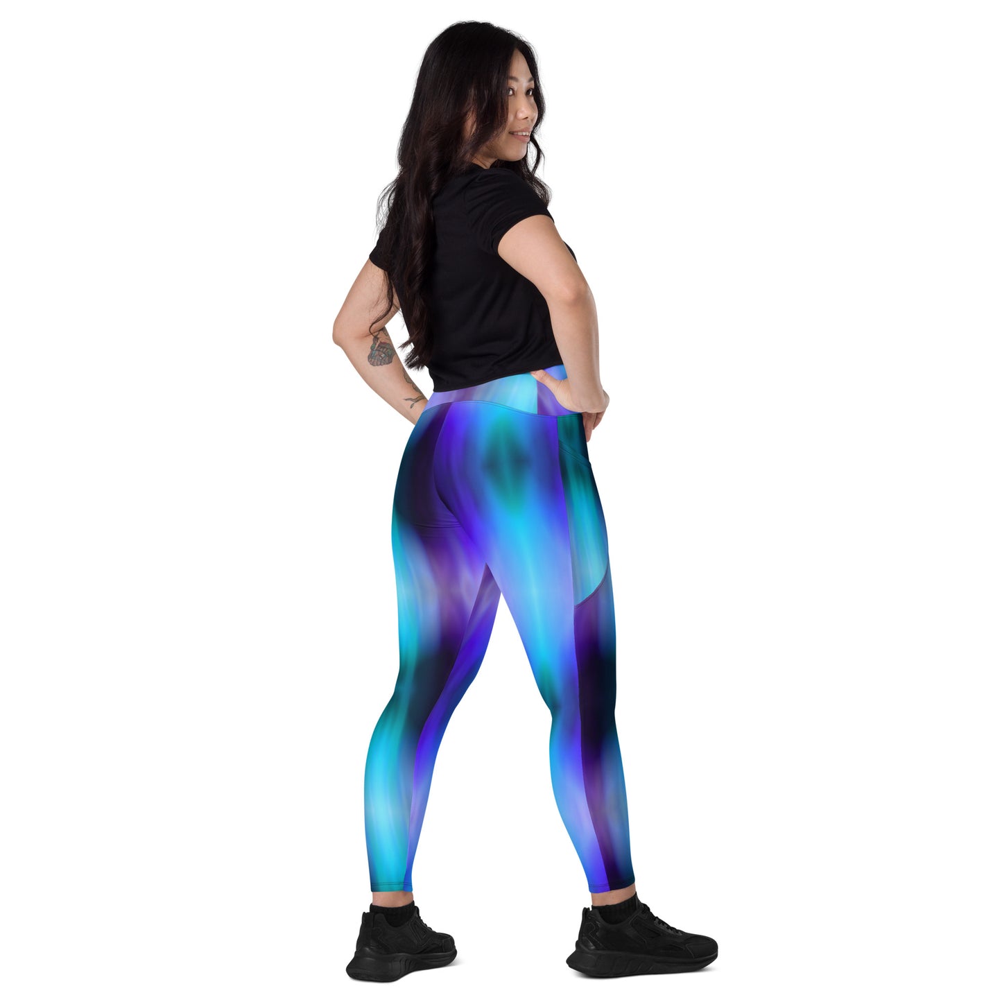 DDB Abstract Leggings w/ Pockets 010, by DocBlue Designer Brand