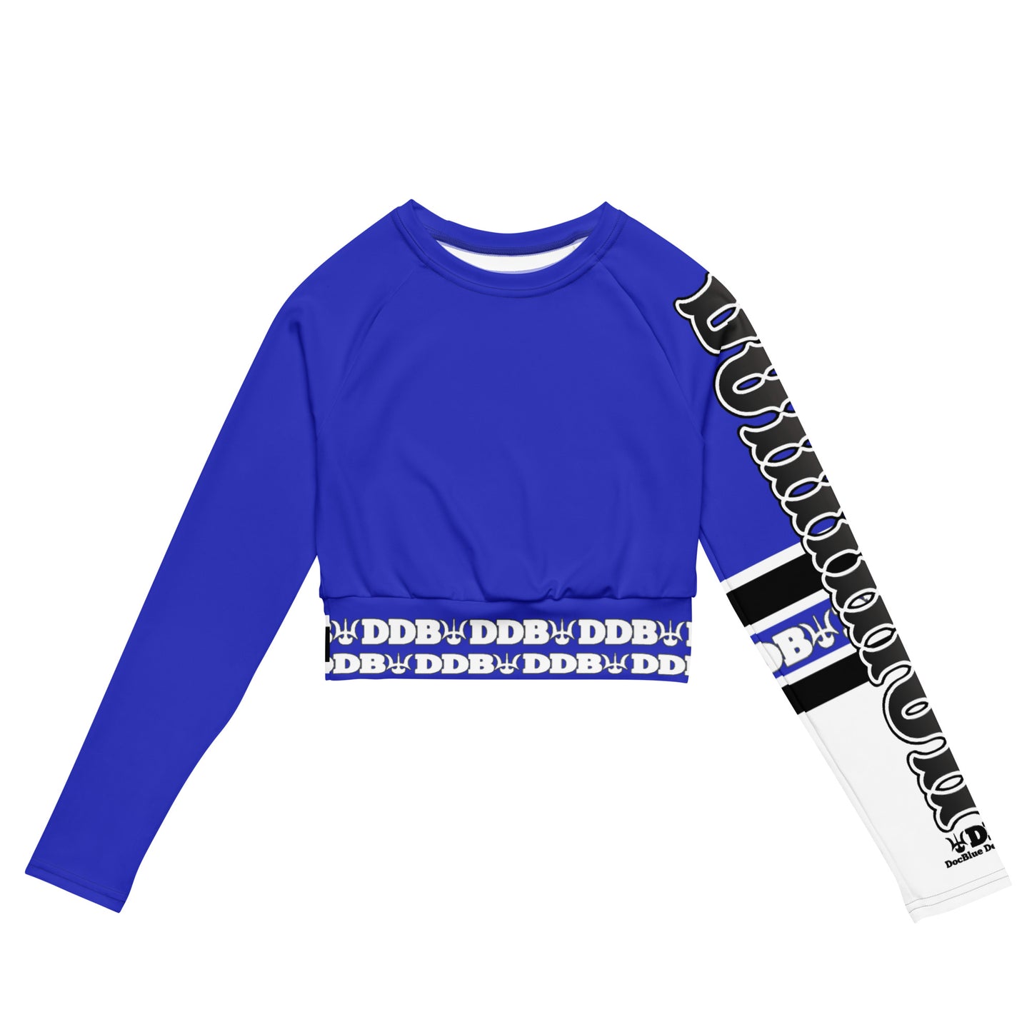 DDB Dominion Long-sleeve Crop Top 011, by DocBlue Designer Brand