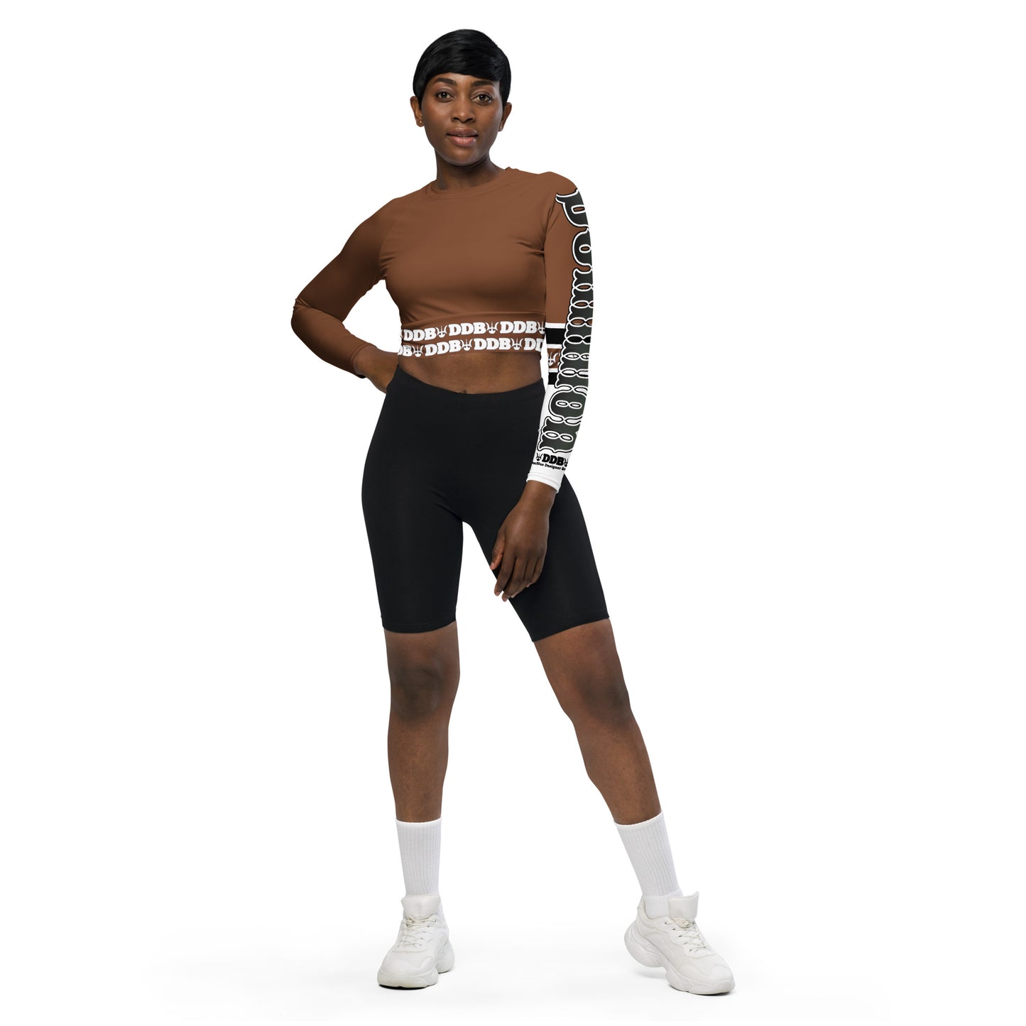 DDB Dominion Long-sleeve Crop Top 014, by DocBlue Designer Brand