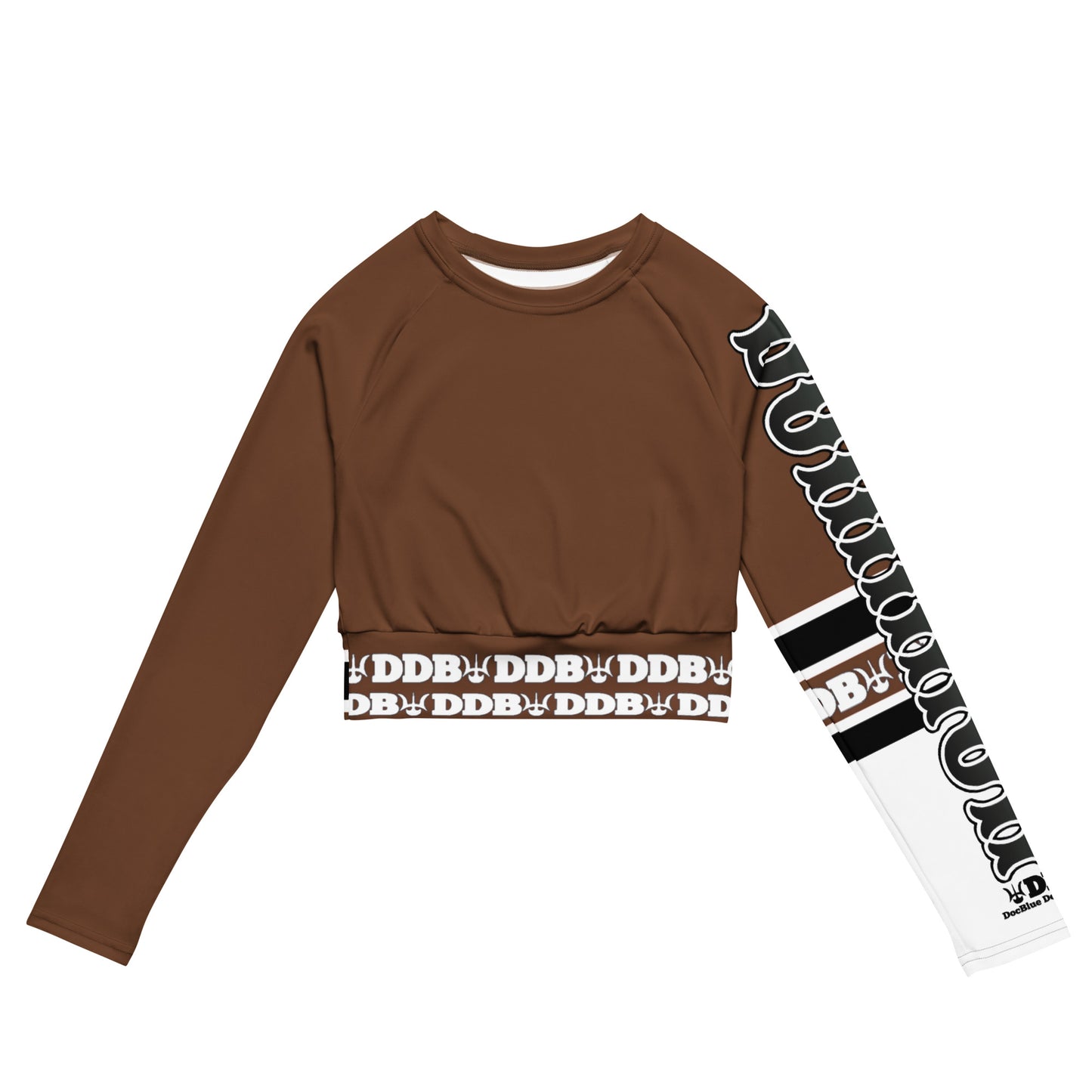 DDB Dominion Long-sleeve Crop Top 014, by DocBlue Designer Brand