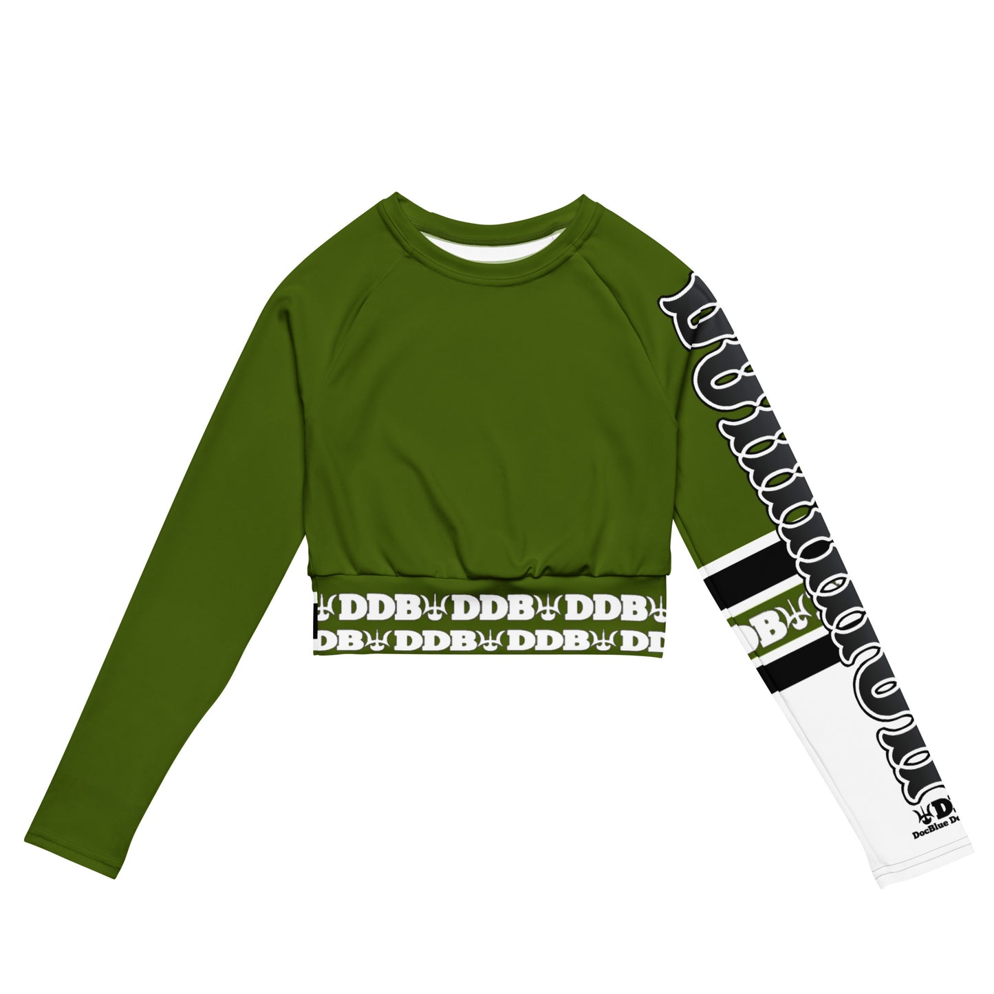 DDB Dominion Long-sleeve Crop Top 012, by DocBlue Designer Brand