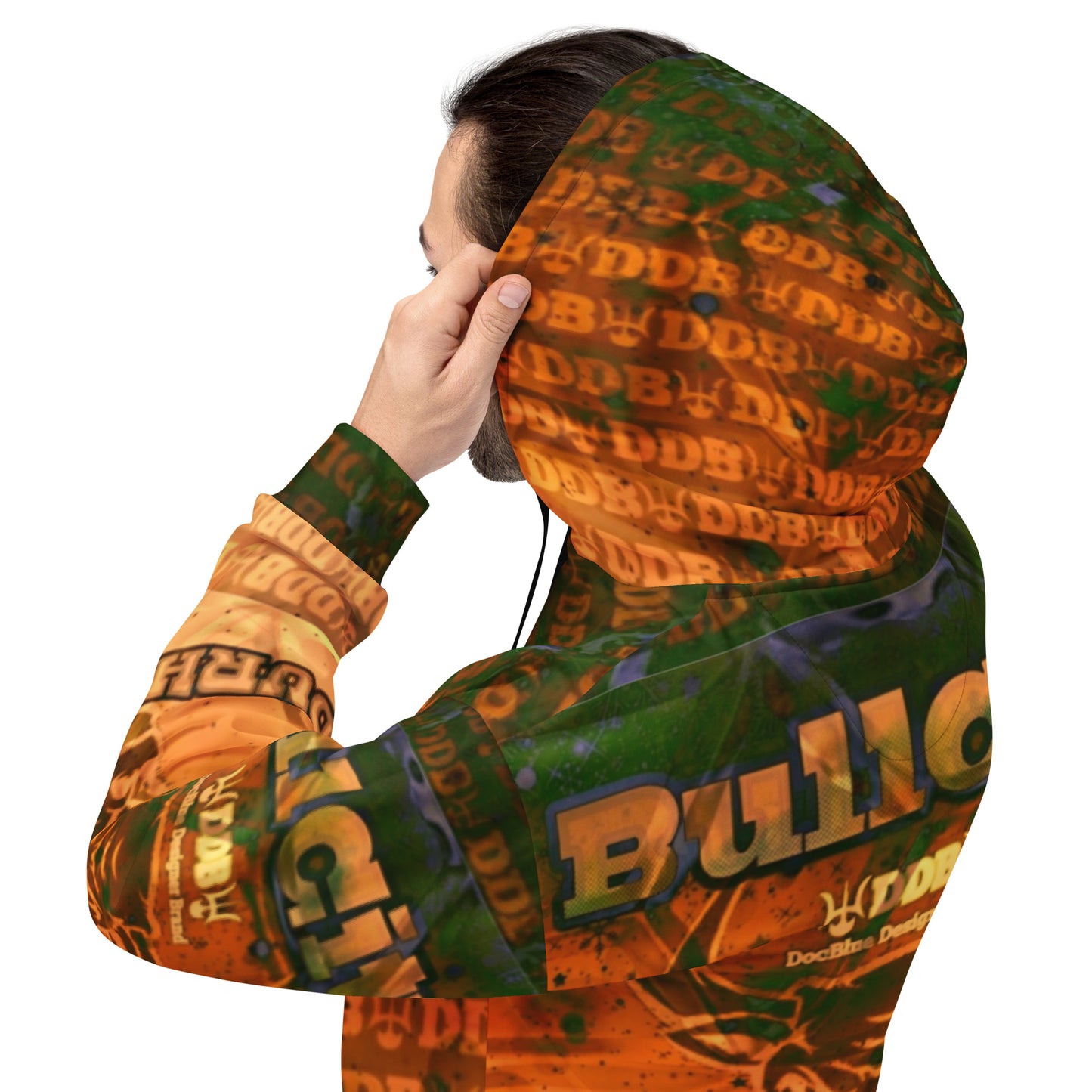 DDB BullCity Durhamite Hoodie 011, by DocBlue Designer Brand