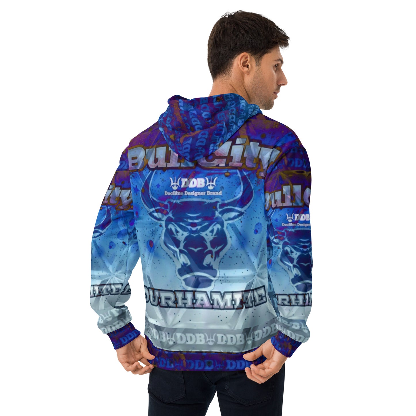 DDB BullCity Durhamite Hoodie 010, by DocBlue Designer Brand