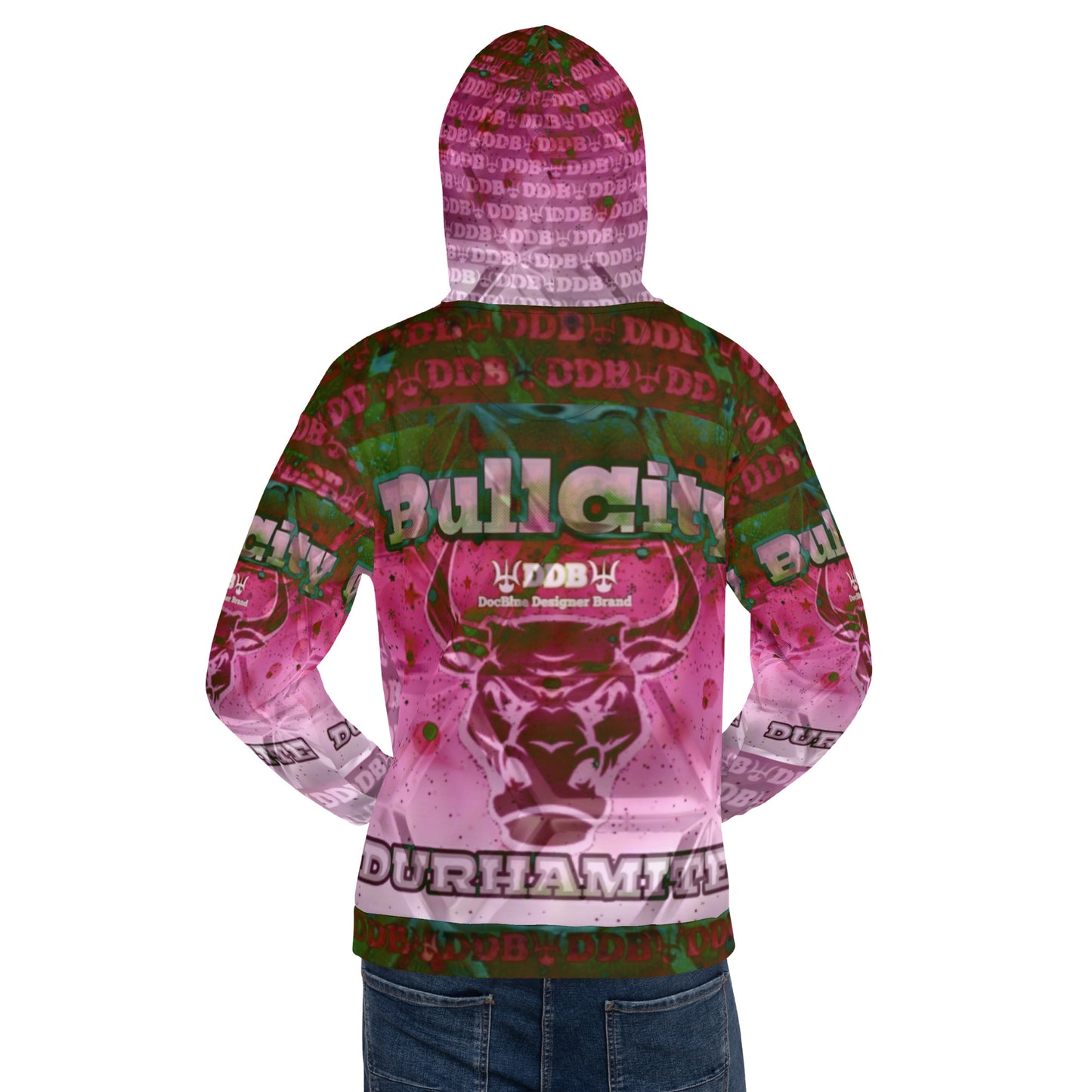 DDB BullCity Durhamite Hoodie 015, by DocBlue Designer Brand