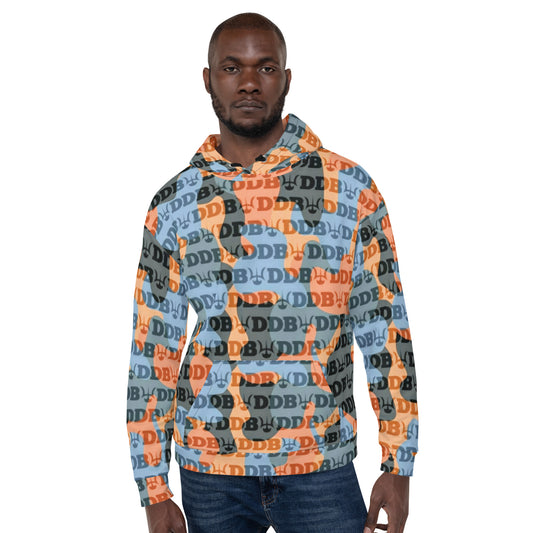 DDB Cammo Hoodie 015, by DocBlue Designer Brand