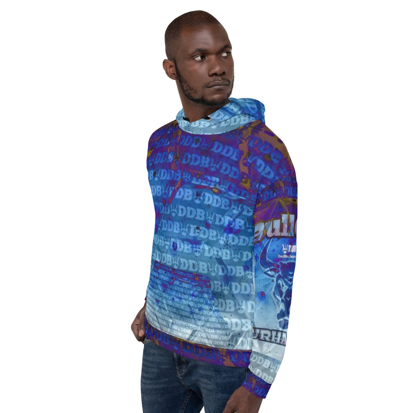 DDB BullCity Durhamite Hoodie 010, by DocBlue Designer Brand