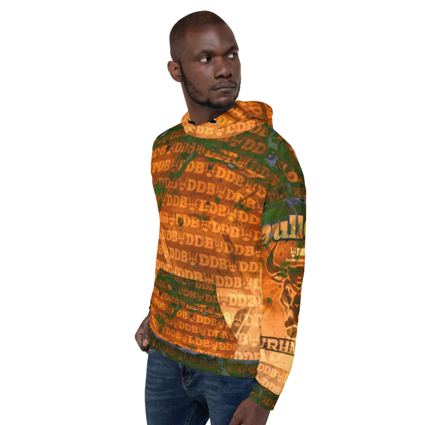 DDB BullCity Durhamite Hoodie 011, by DocBlue Designer Brand