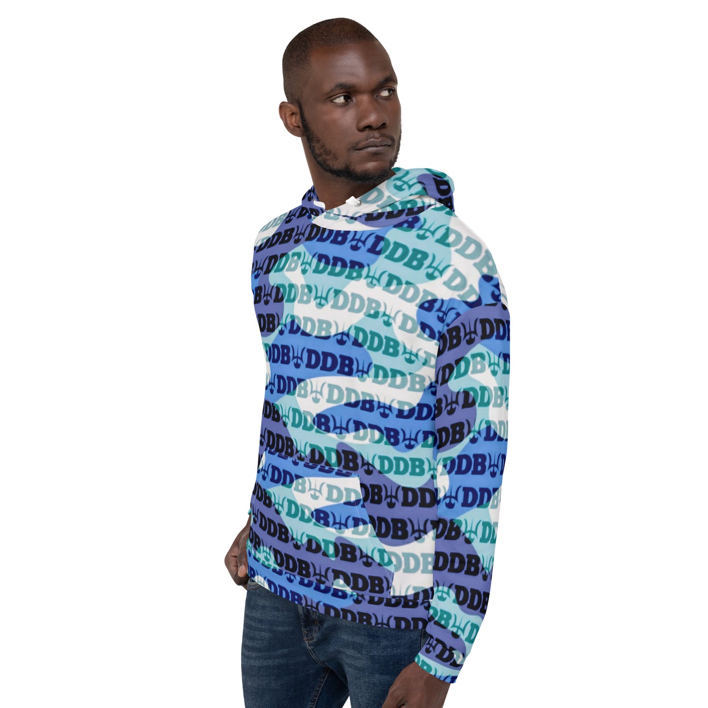 DDB Cammo Hoodie 010, by DocBlue Designer Brand