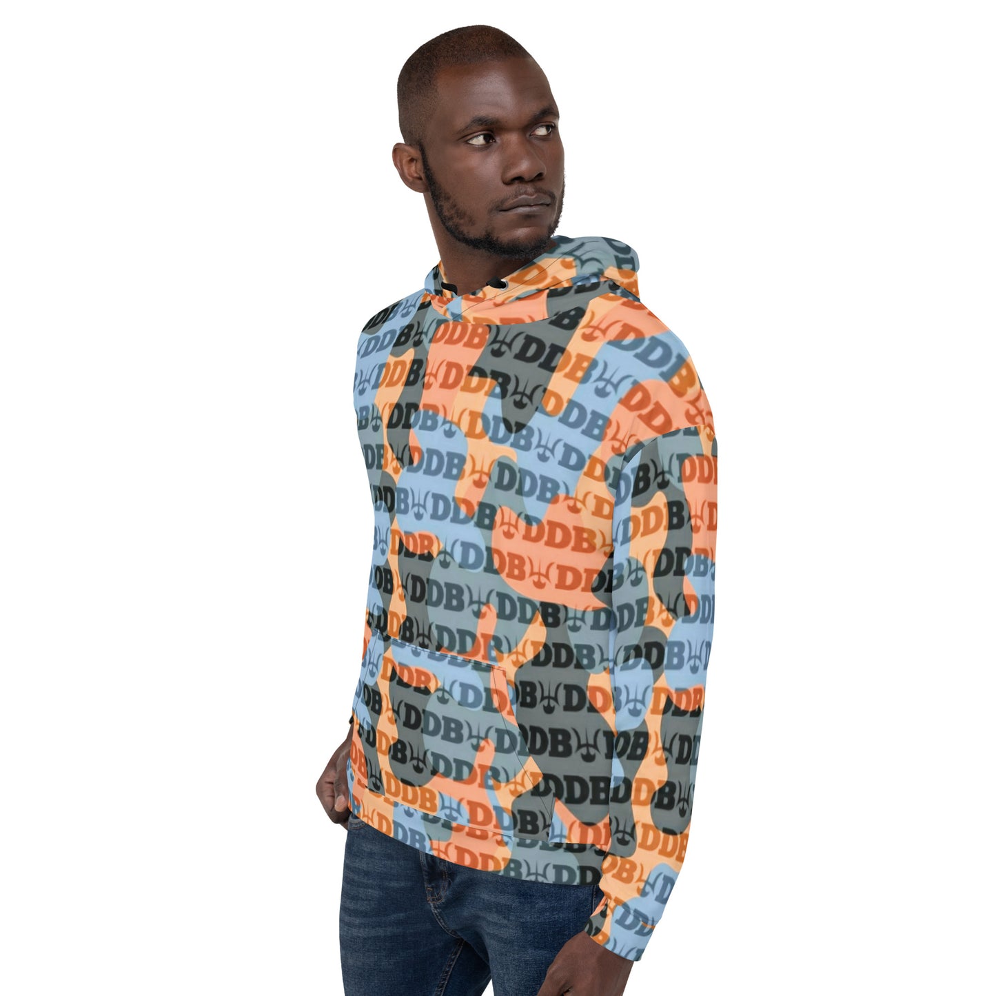 DDB Cammo Hoodie 015, by DocBlue Designer Brand