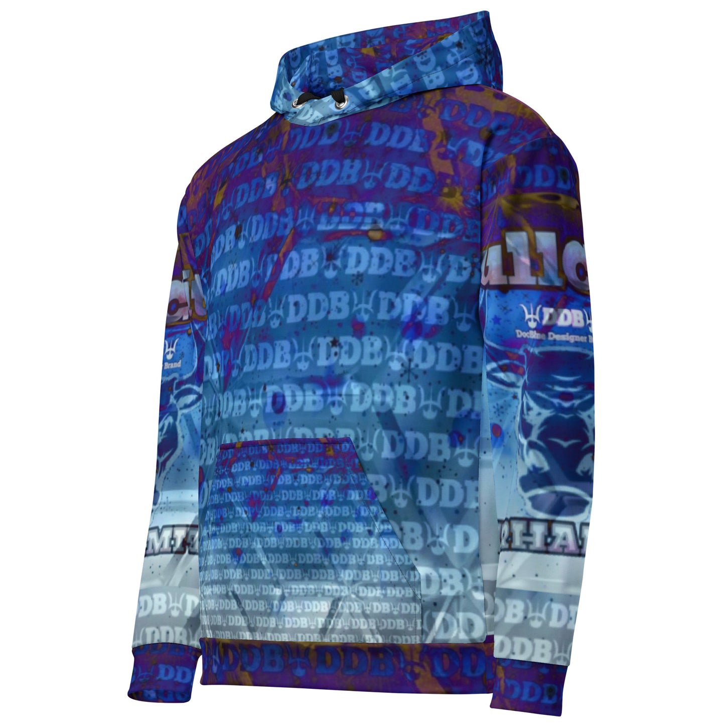 DDB BullCity Durhamite Hoodie 010, by DocBlue Designer Brand