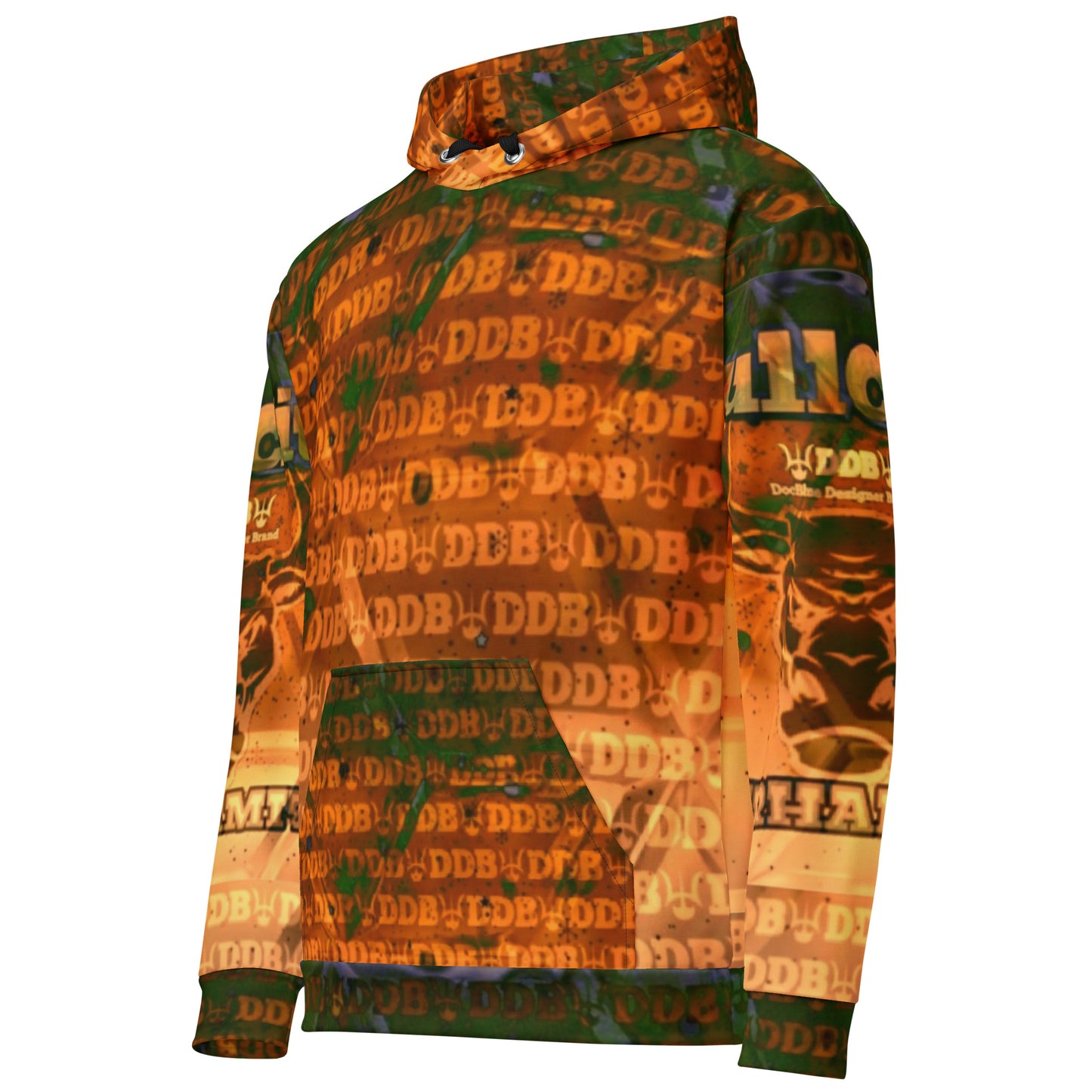 DDB BullCity Durhamite Hoodie 011, by DocBlue Designer Brand