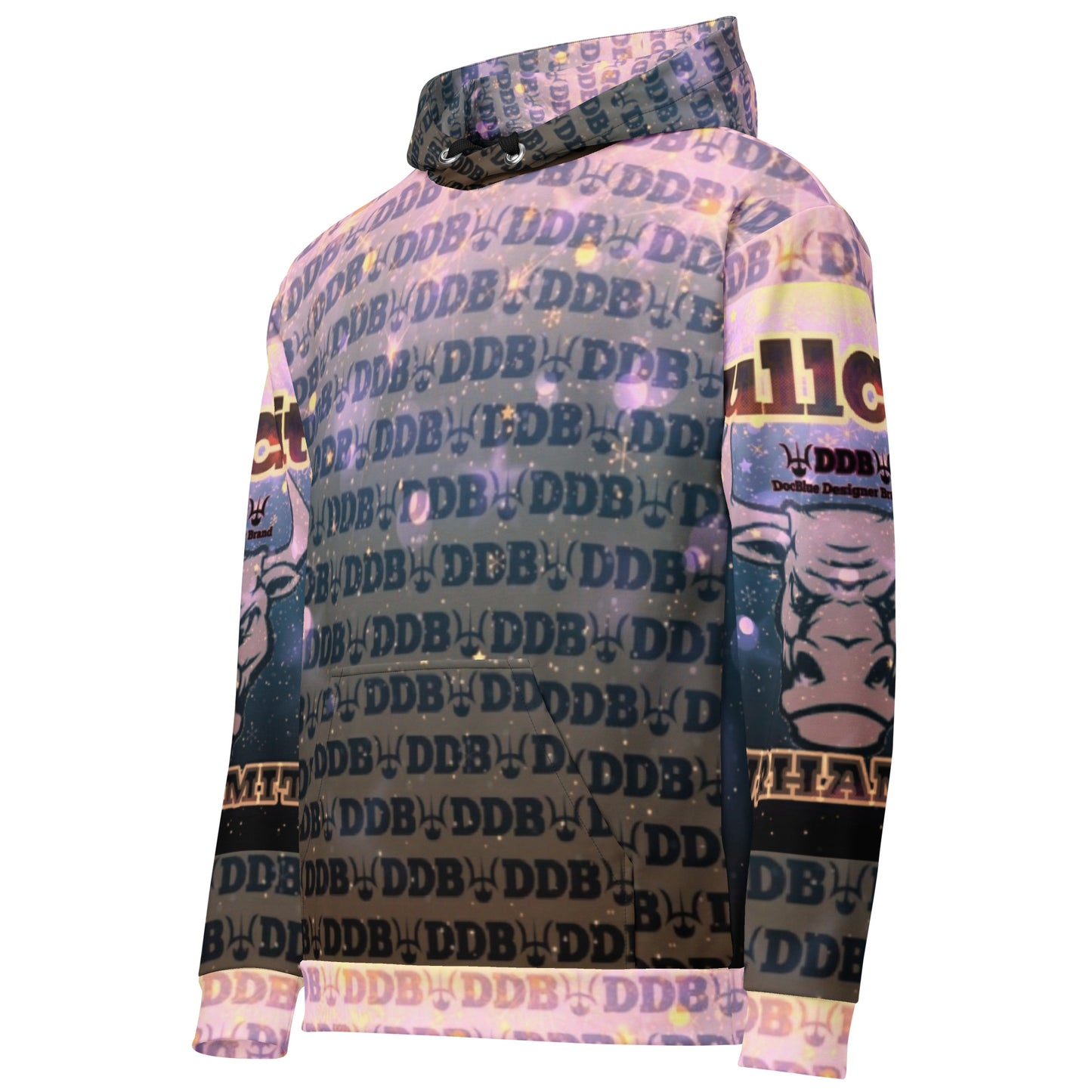 DDB BullCity Durhamite Hoodie 016, by DocBlue Designer Brand