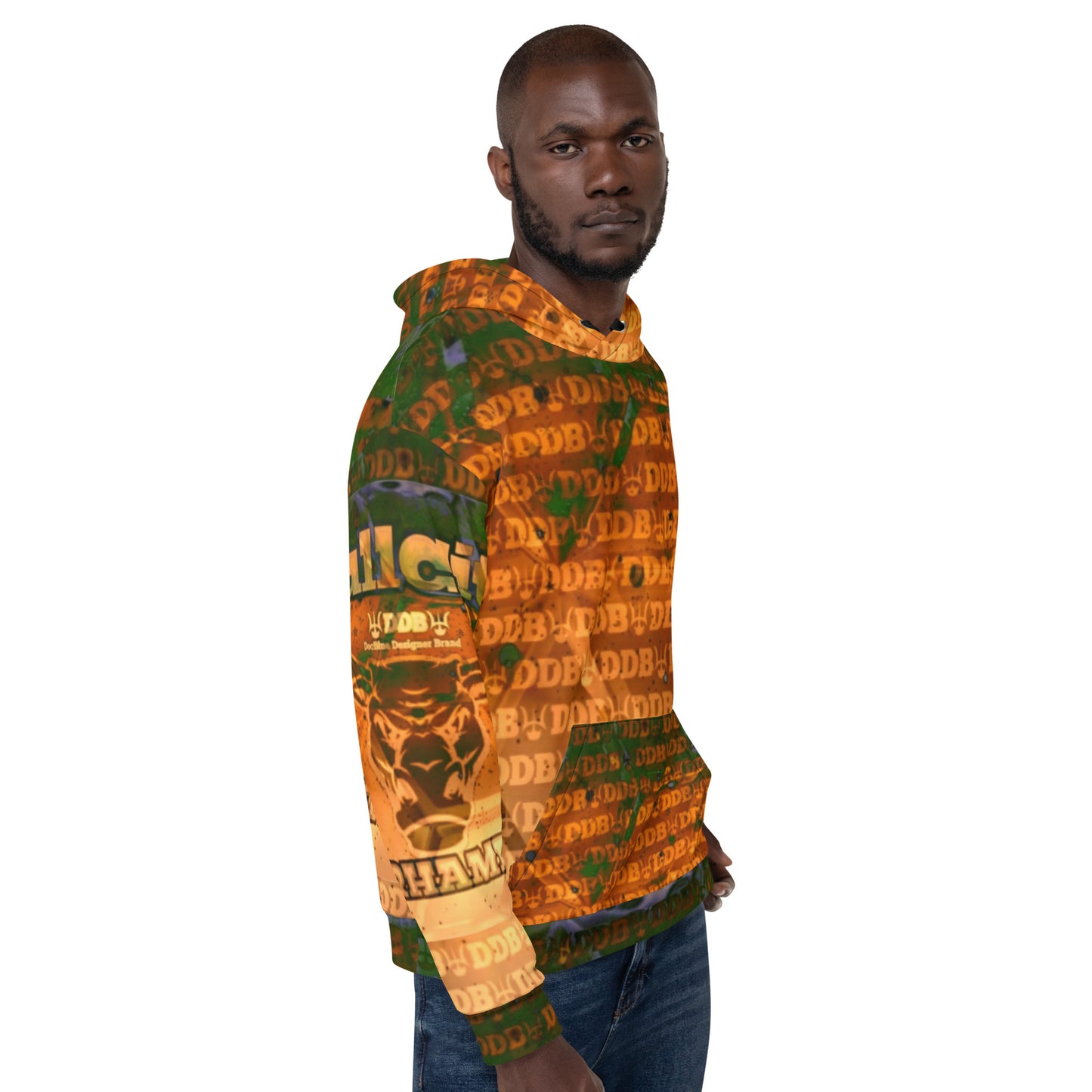 DDB BullCity Durhamite Hoodie 011, by DocBlue Designer Brand