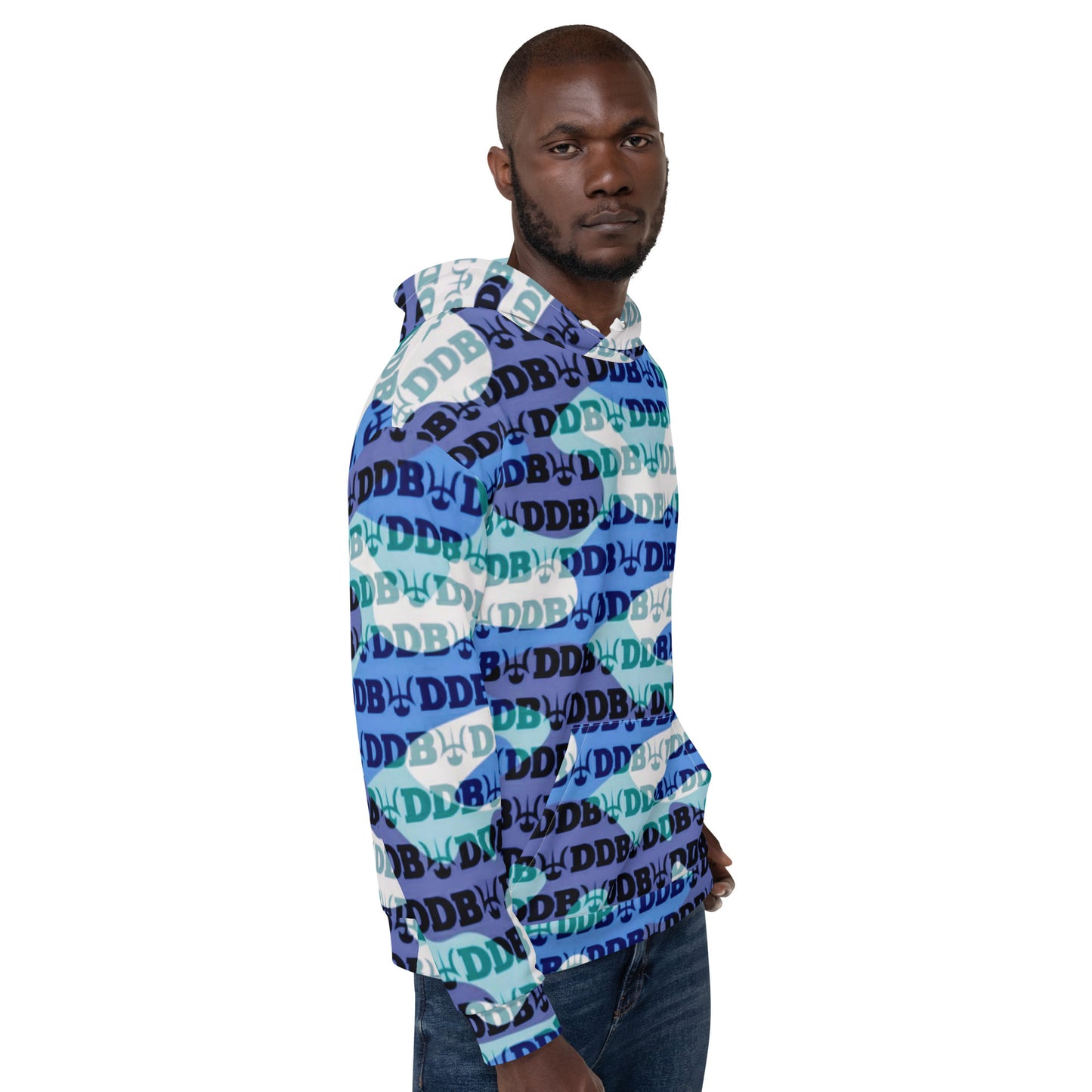 DDB Cammo Hoodie 010, by DocBlue Designer Brand