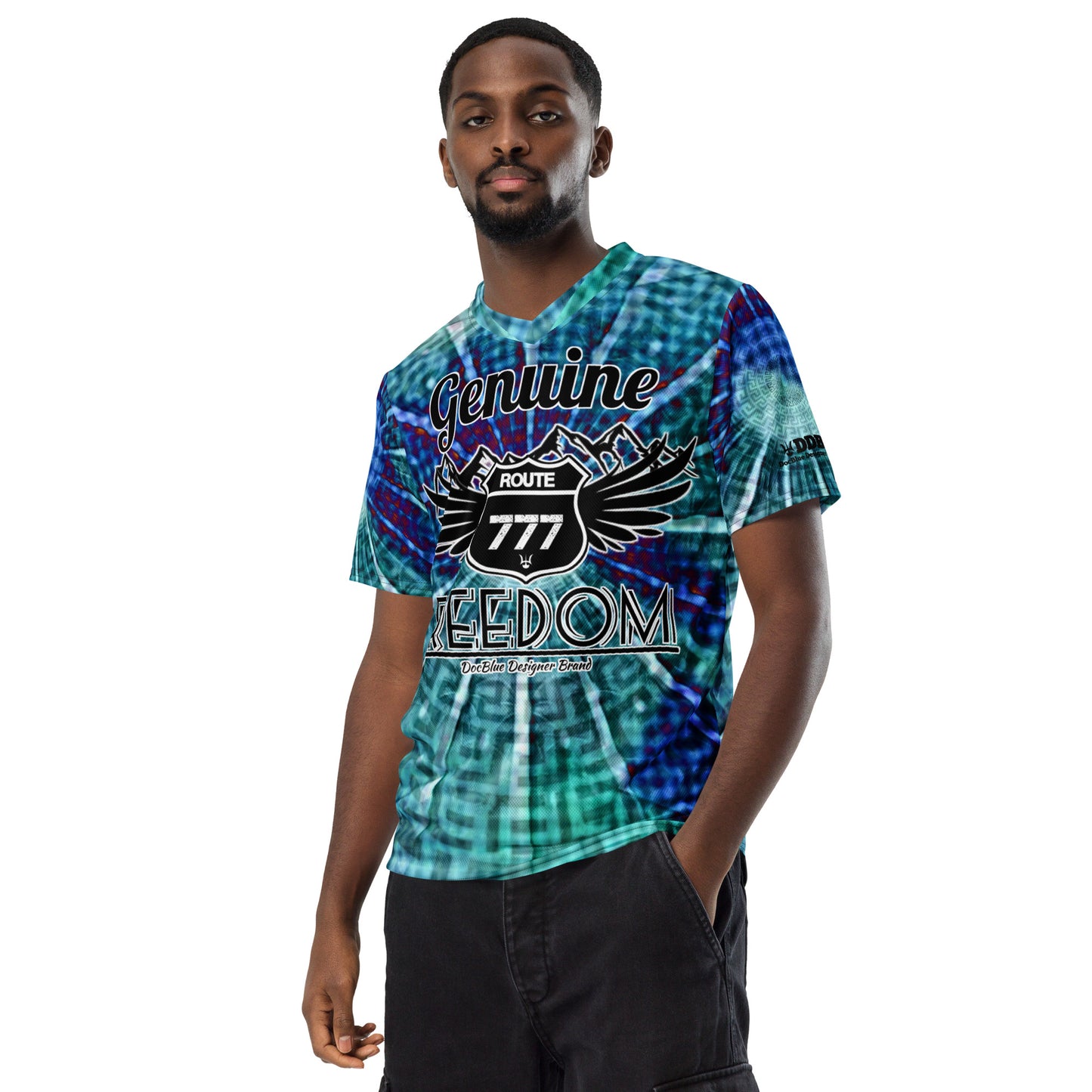 DDB Route 777 Sports Jersey 010, by DocBlue Designer Brand