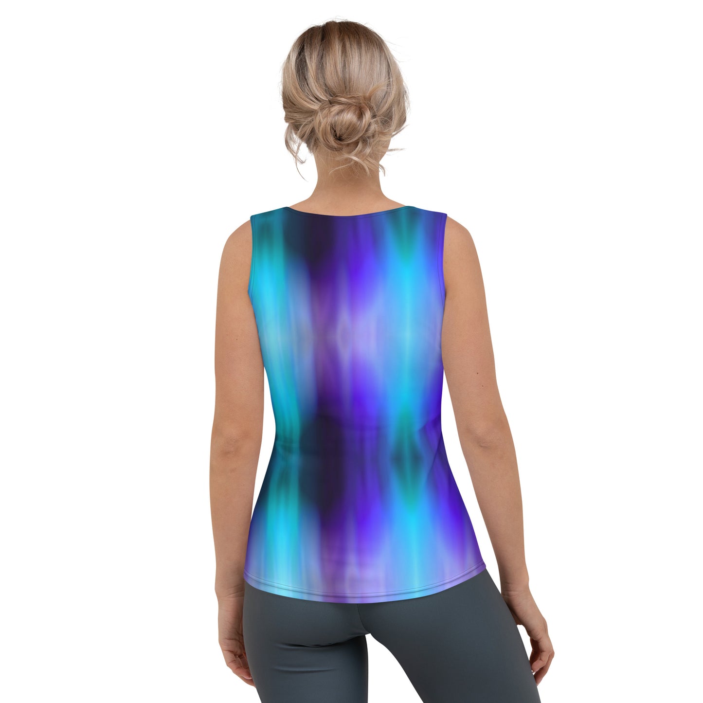 DDB Abstract Sublimation Cut & Sew Tank Top 010, by DocBlue Designer Brand