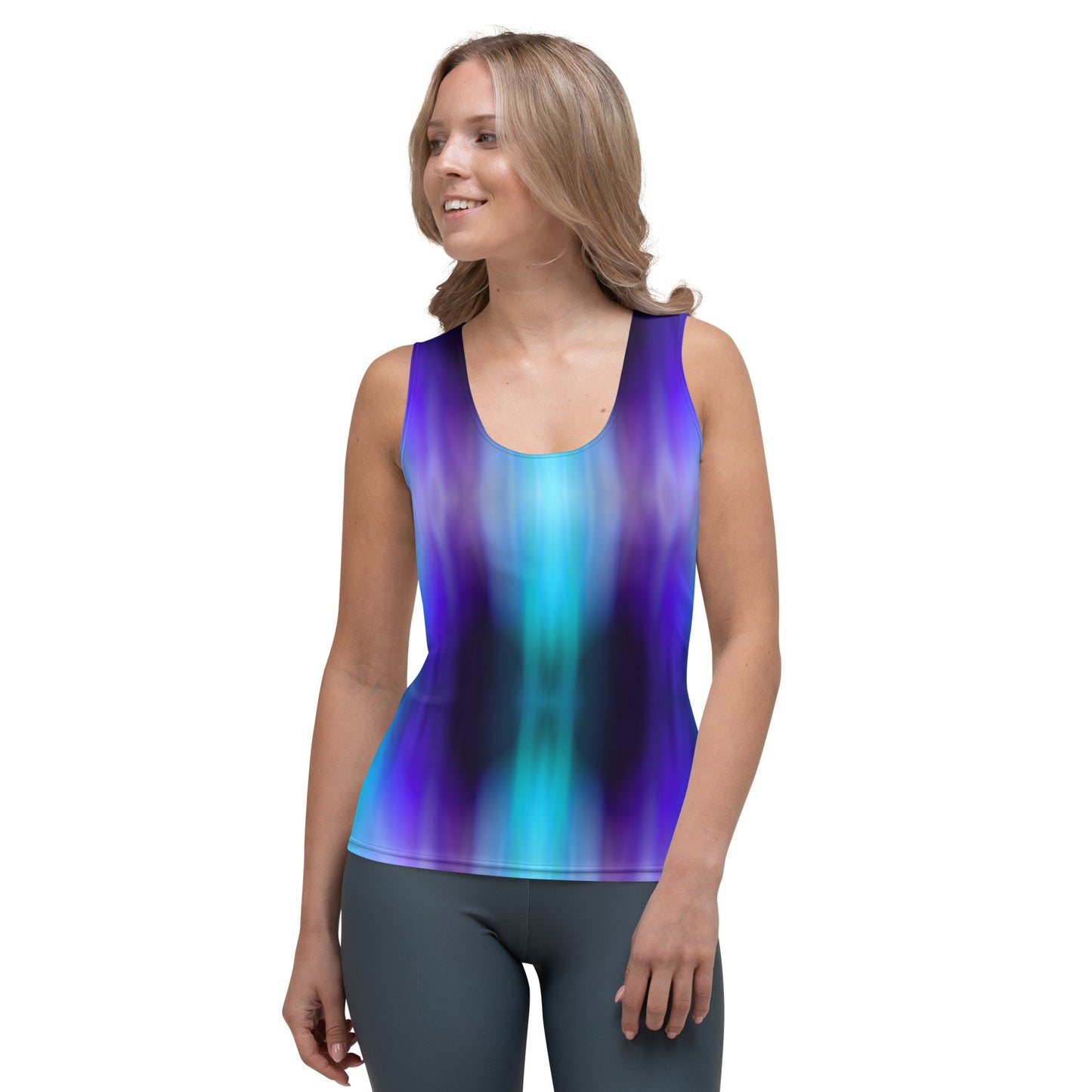 DDB Abstract Sublimation Cut & Sew Tank Top 010, by DocBlue Designer Brand