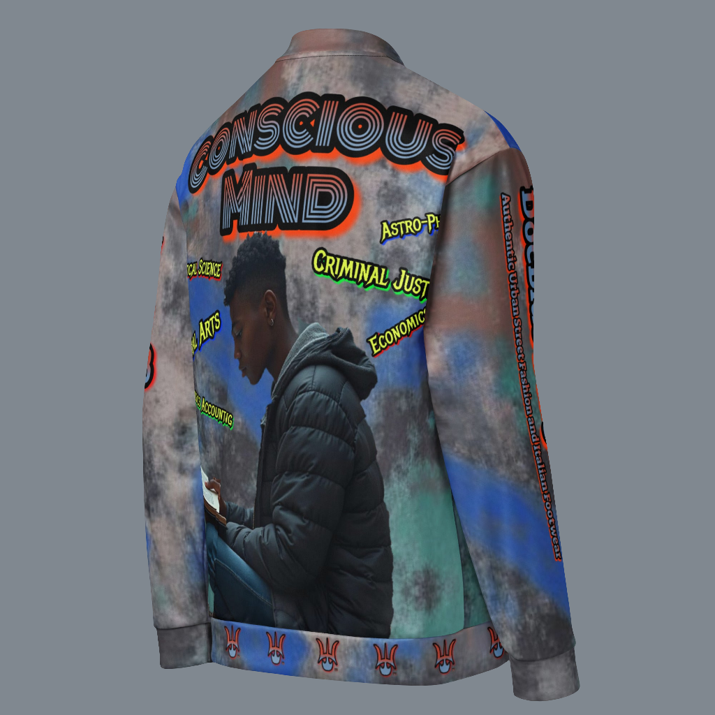 DDB Conscious Mind Bomber Jacket 010, by DocBlue Designer