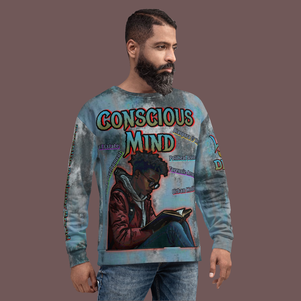 DDB Conscious Mind Sweatshirt 025, by DocBlue Designer Brand