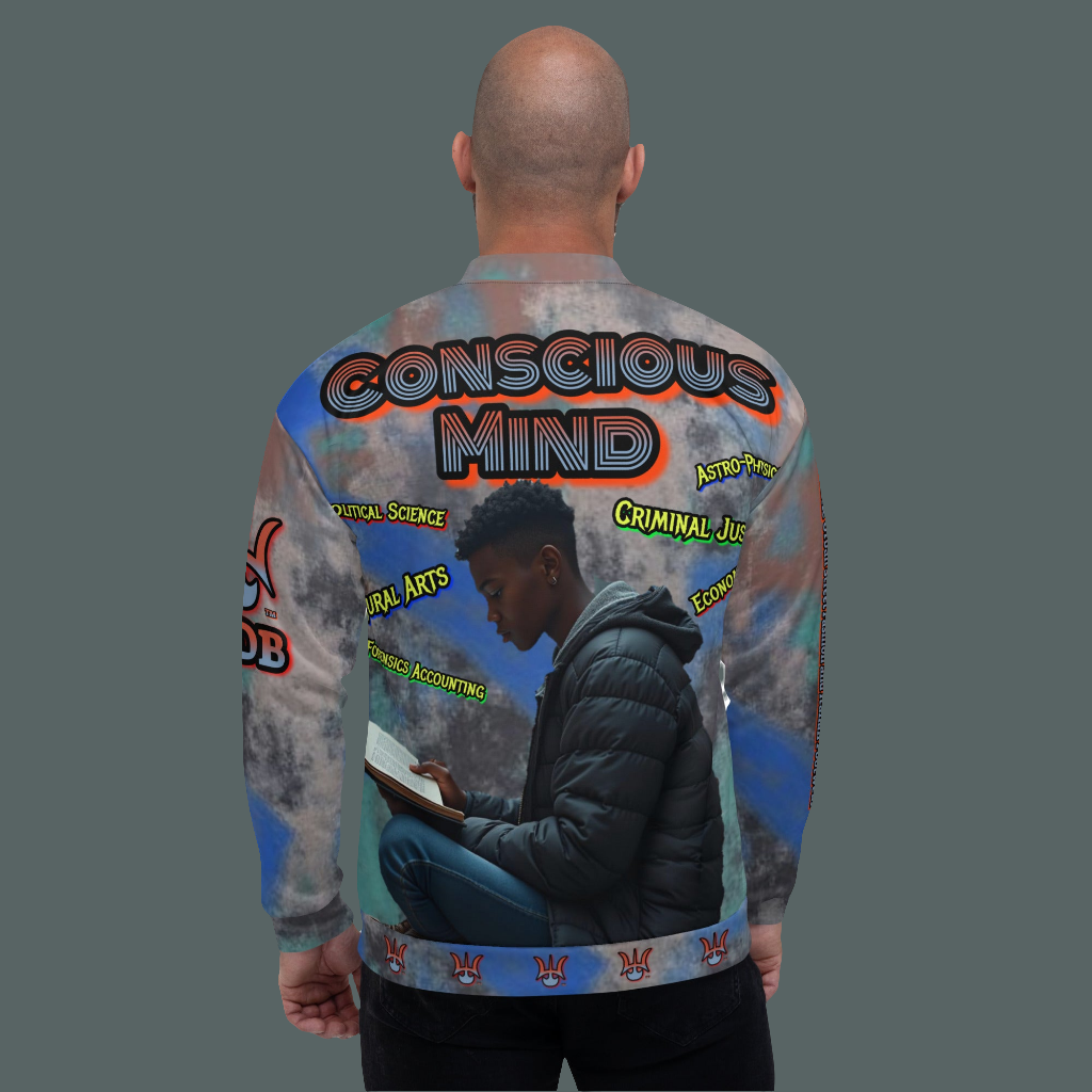 DDB Conscious Mind Bomber Jacket 010, by DocBlue Designer