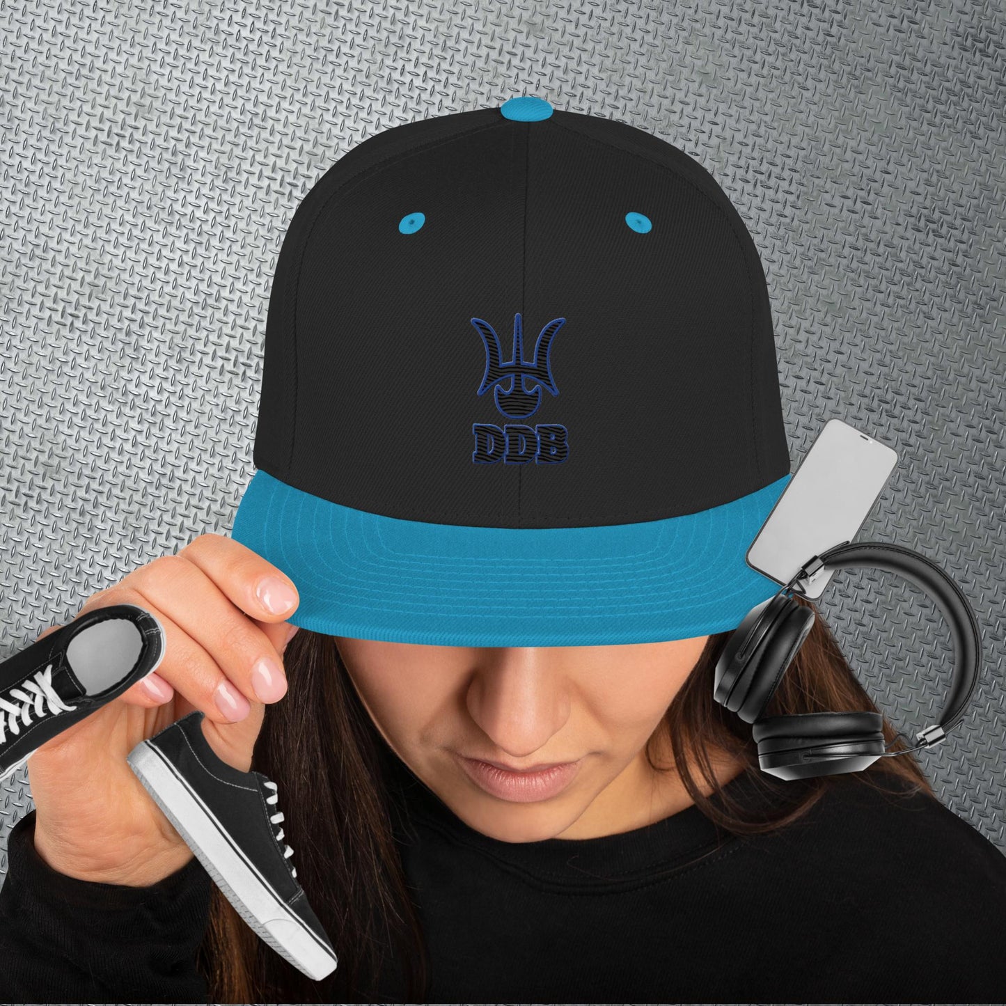 DDB Snapback Hat 002, by DocBlue Designer Brand