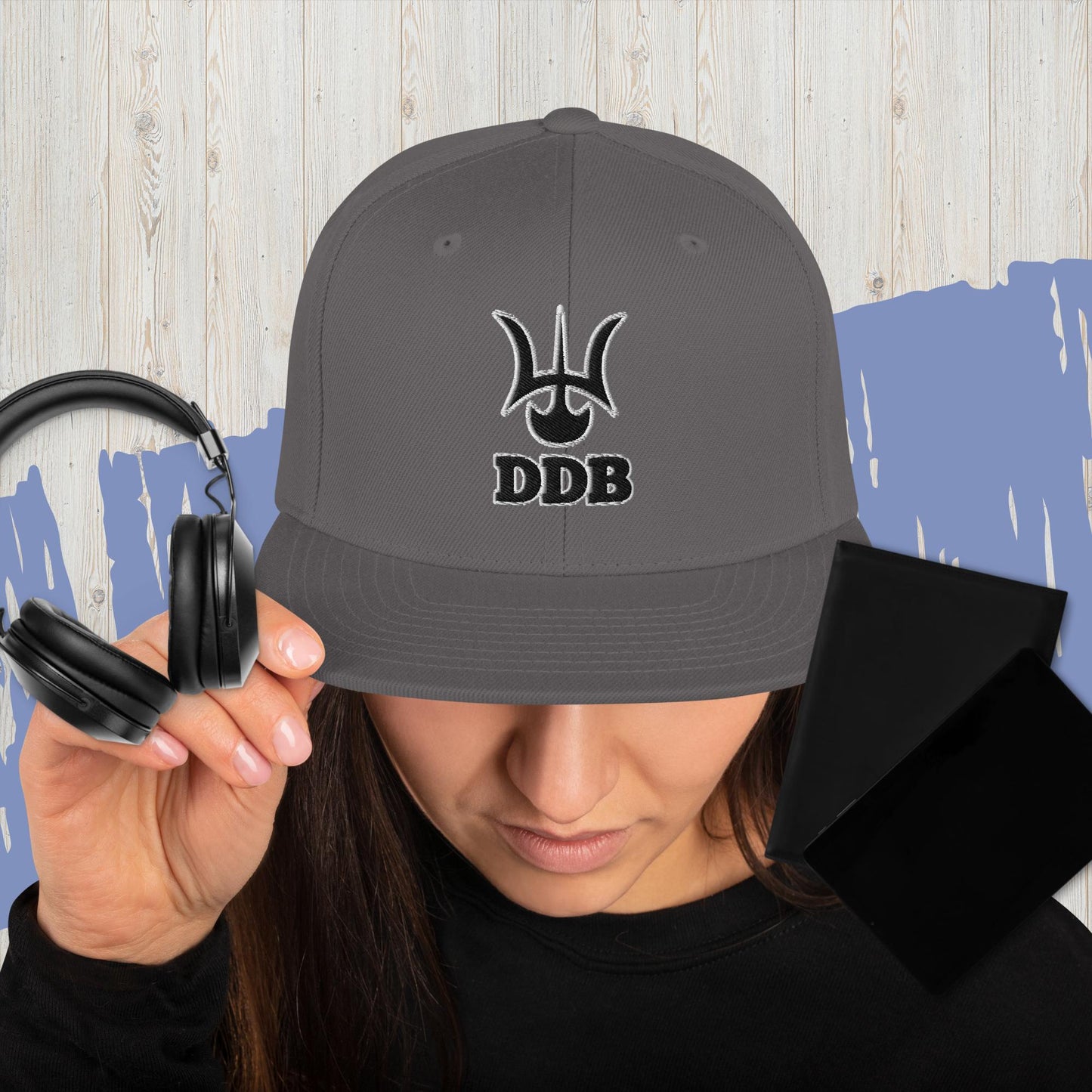 DDB Snapback Hat 001, by DocBlue Designer Brand