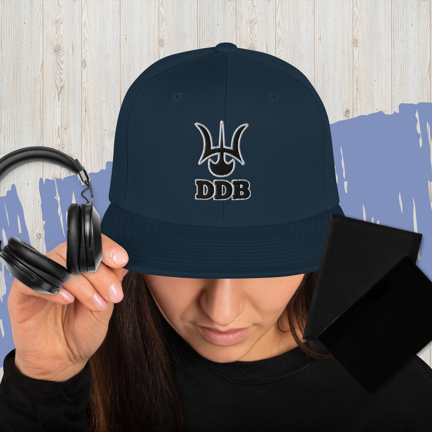 DDB Snapback Hat 001, by DocBlue Designer Brand