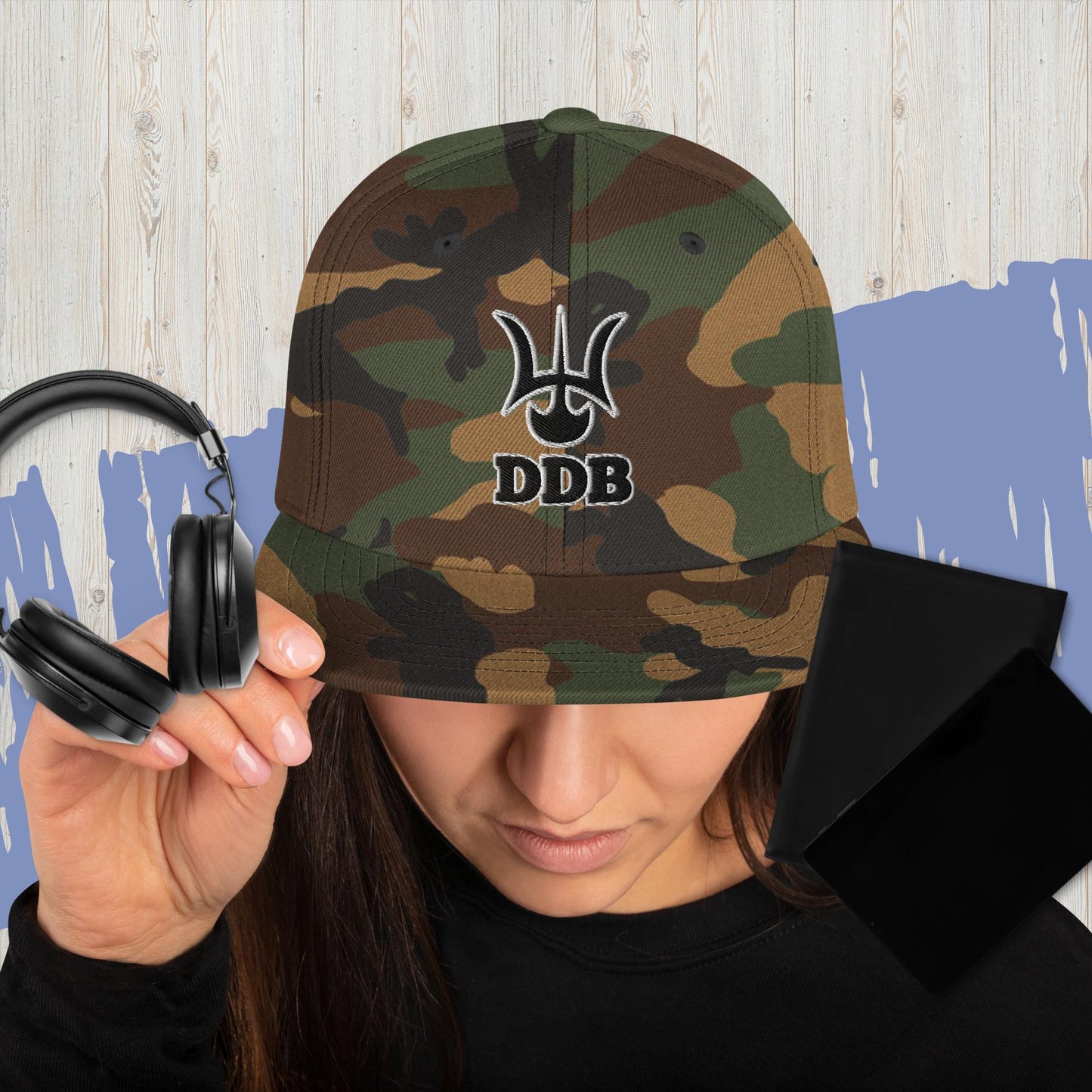 DDB Snapback Hat 001, by DocBlue Designer Brand