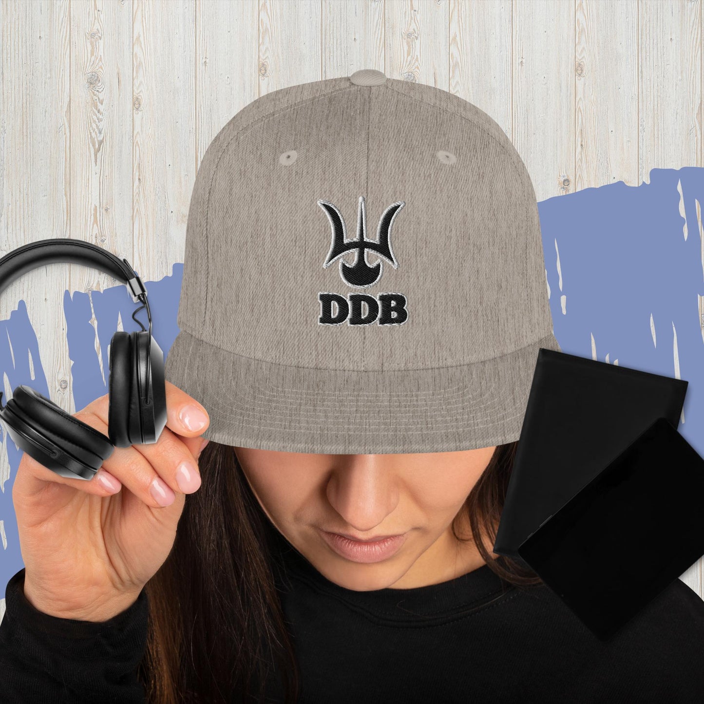 DDB Snapback Hat 001, by DocBlue Designer Brand