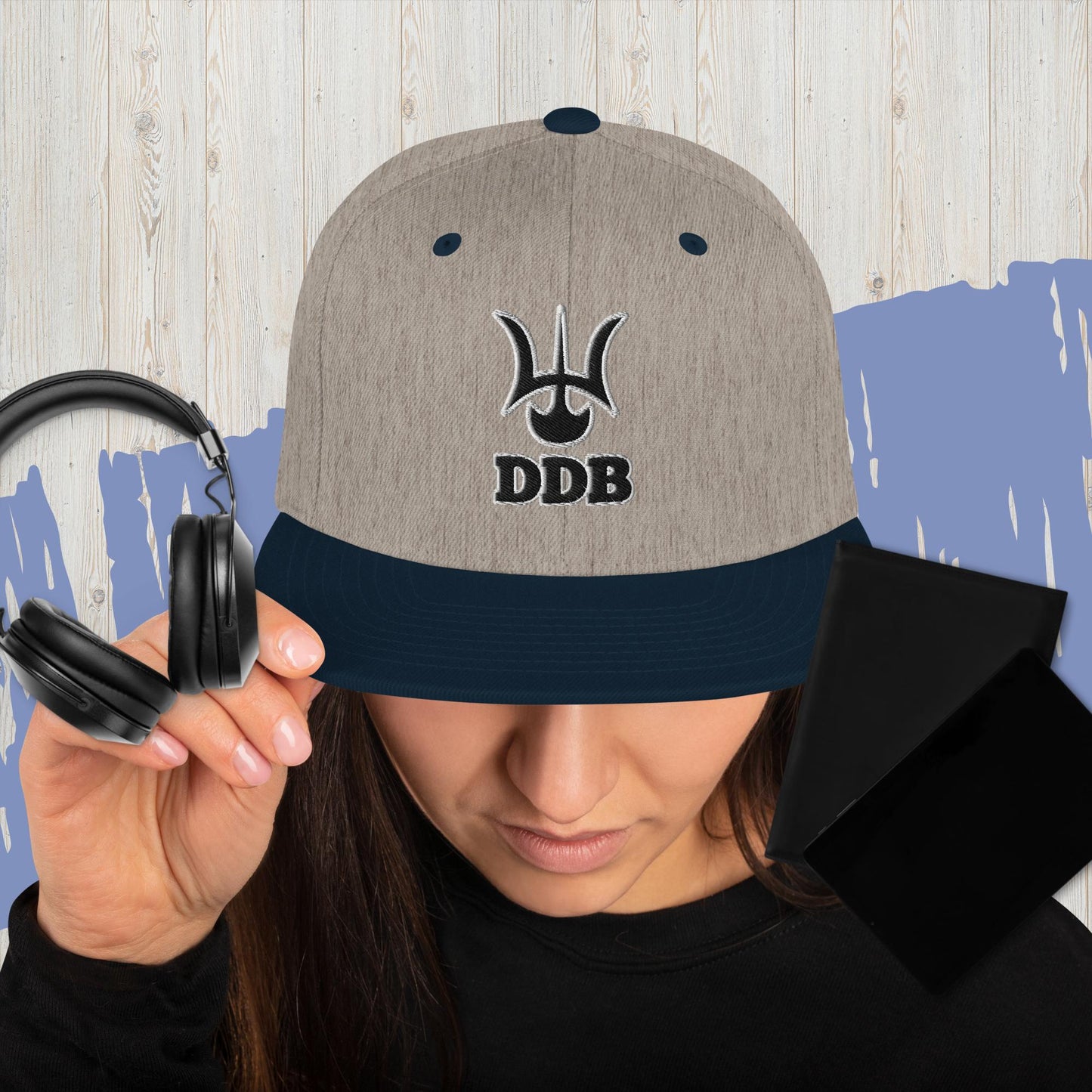 DDB Snapback Hat 001, by DocBlue Designer Brand