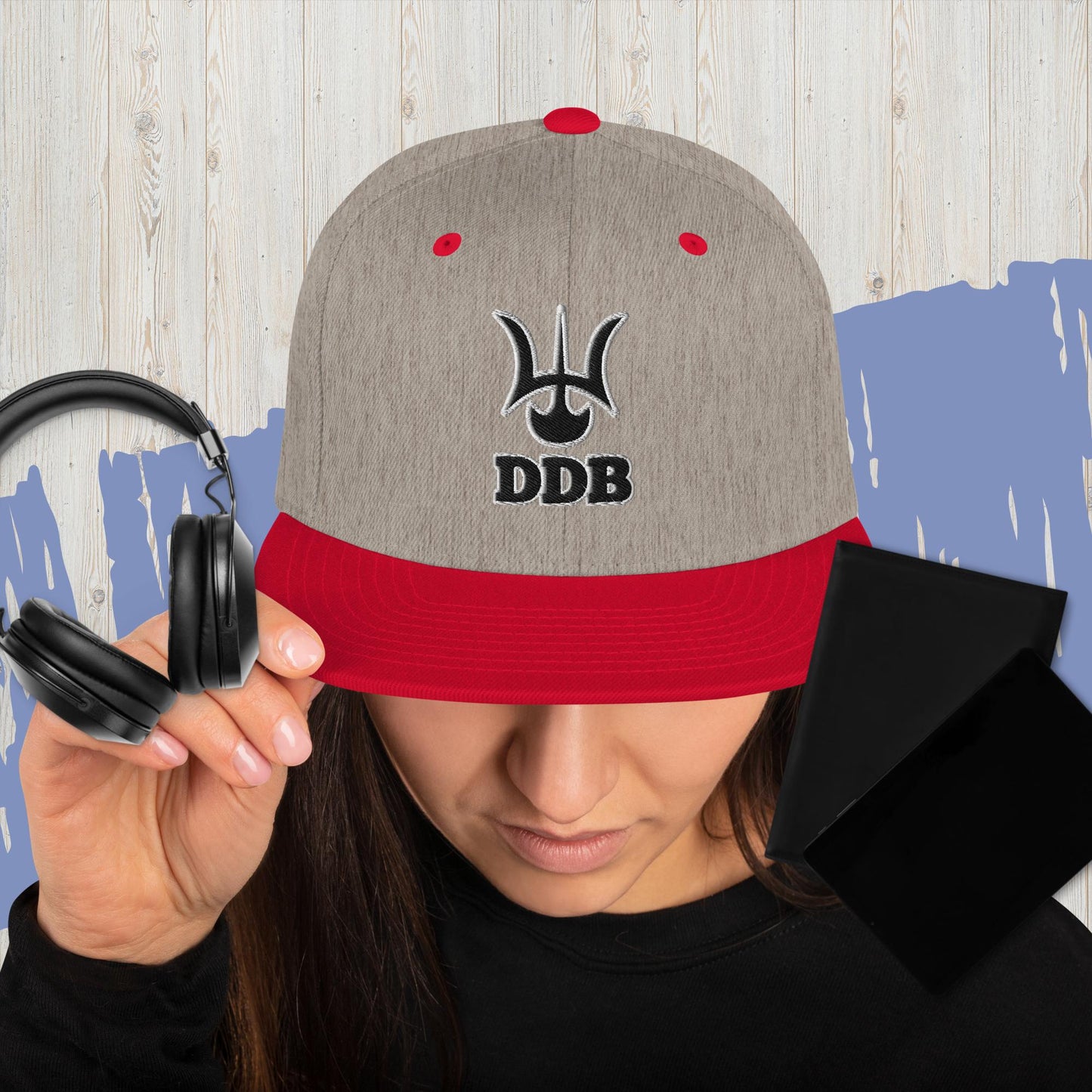 DDB Snapback Hat 001, by DocBlue Designer Brand