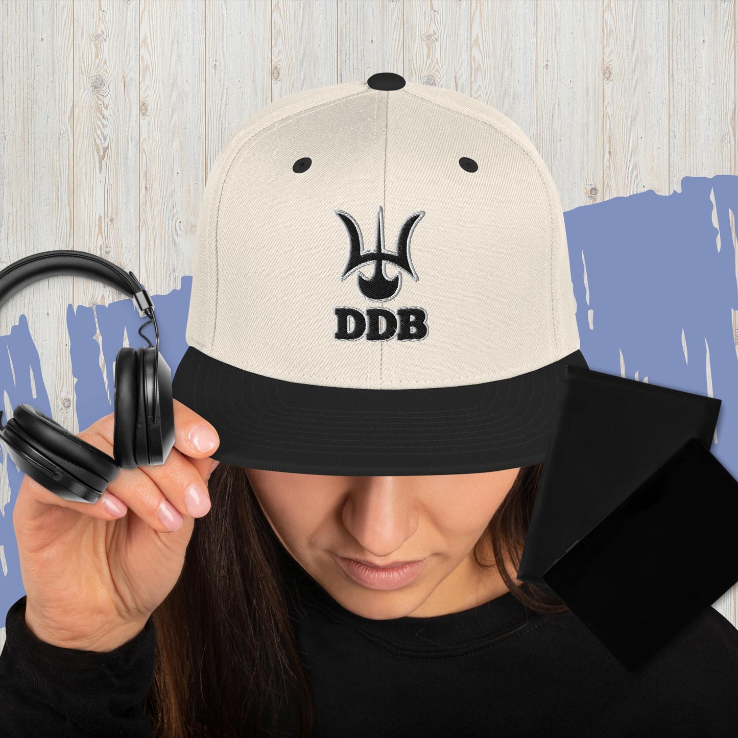 DDB Snapback Hat 001, by DocBlue Designer Brand