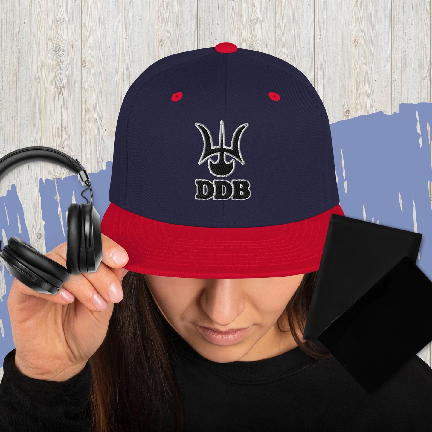 DDB Snapback Hat 001, by DocBlue Designer Brand