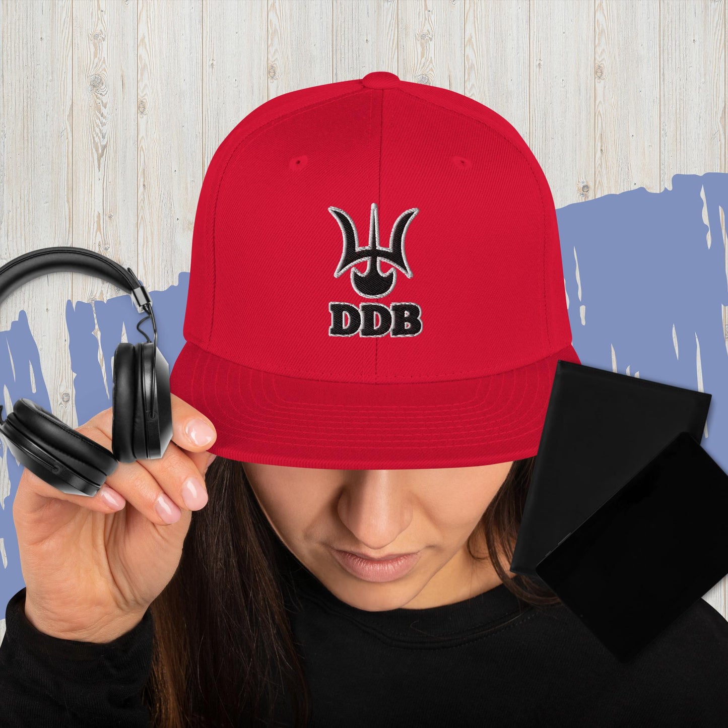 DDB Snapback Hat 001, by DocBlue Designer Brand